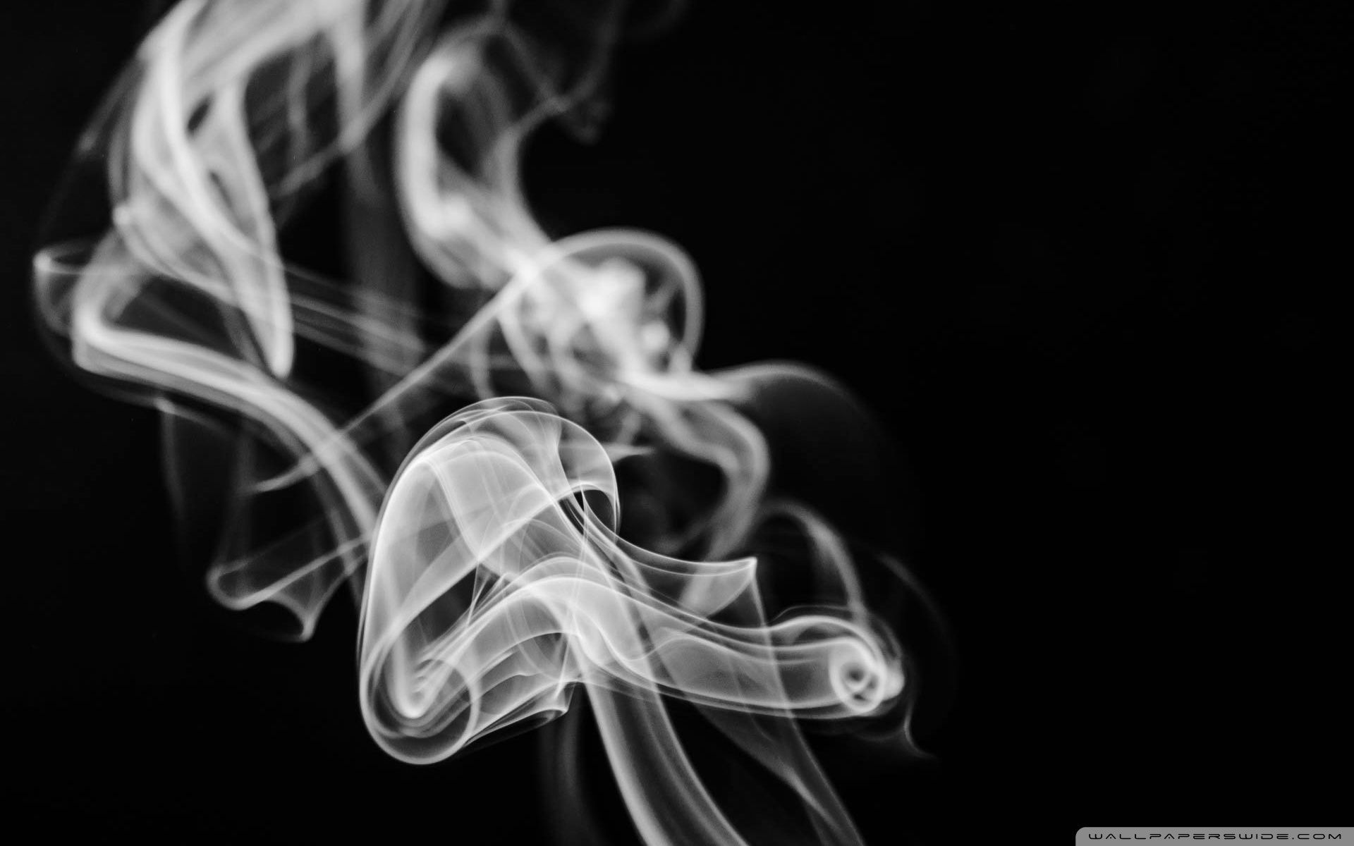 Fumo bianco su sfondo nero, 1920x1200 Full HD+ WUXGA, Laptop