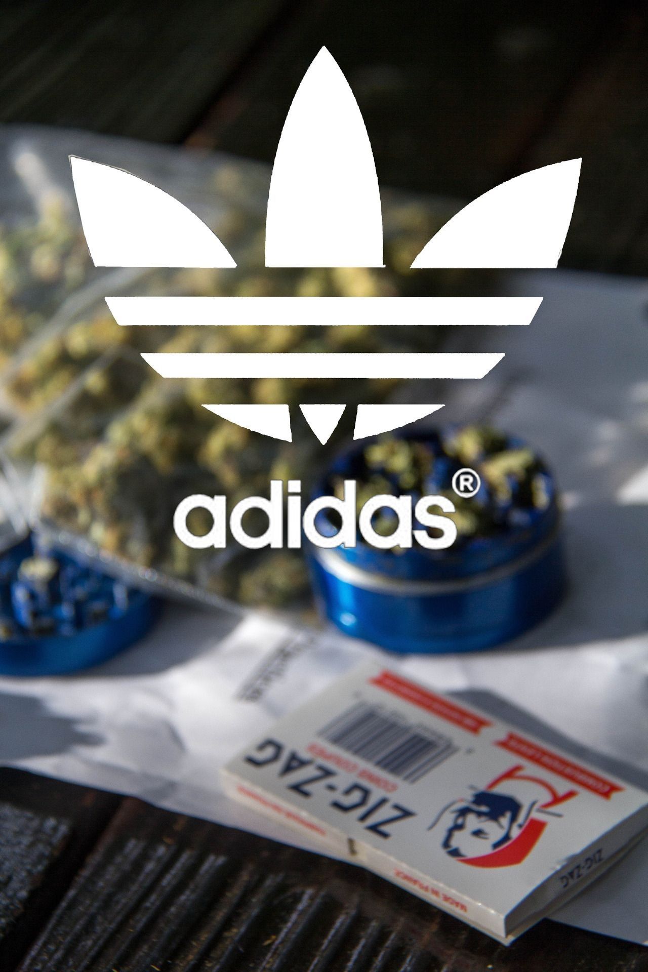 Foglie di cannabis verdi, 1152x2048 Full HD Verticale, iPhone Air