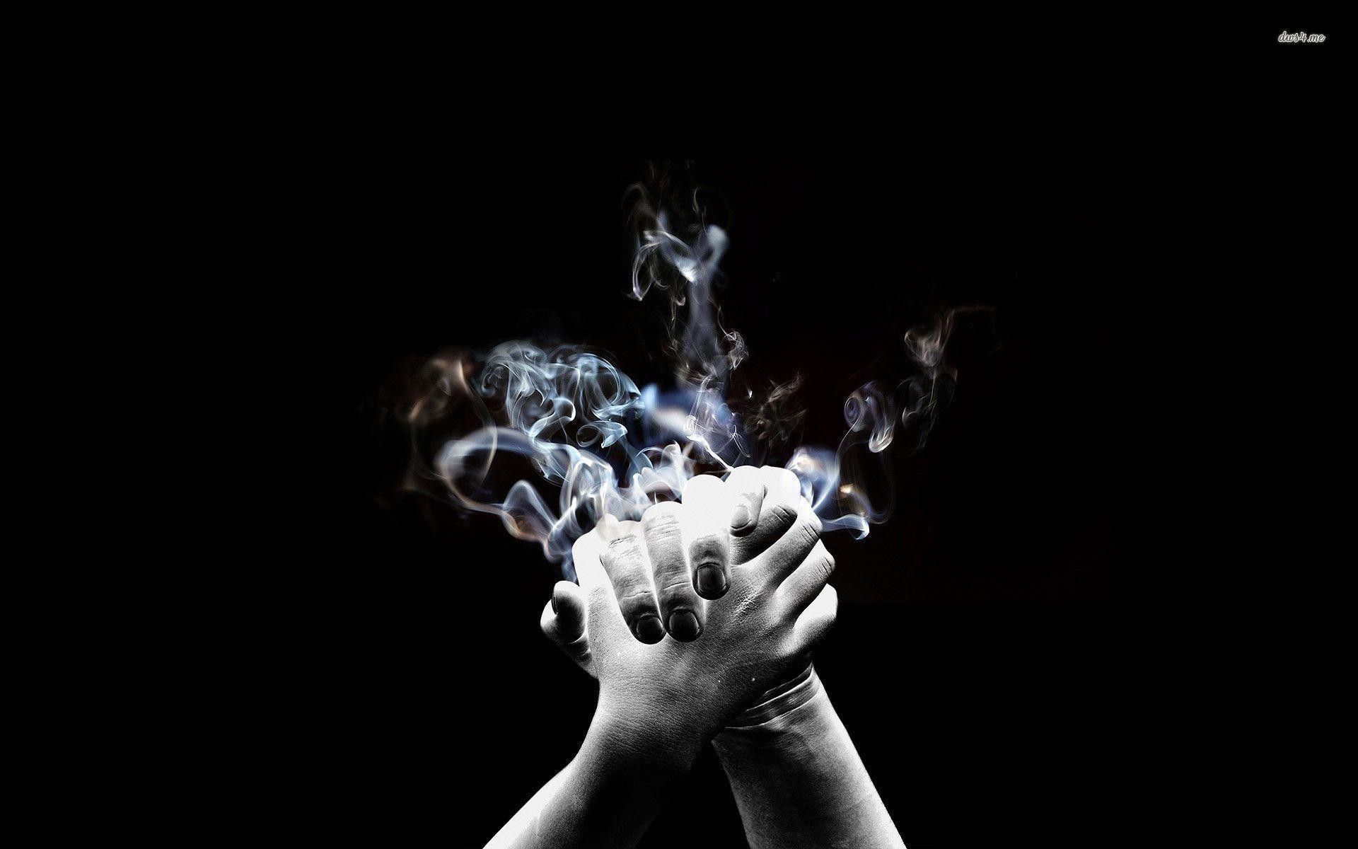 mano accende sigaretta bianco nero, 720x1280 Verticale, Telefono