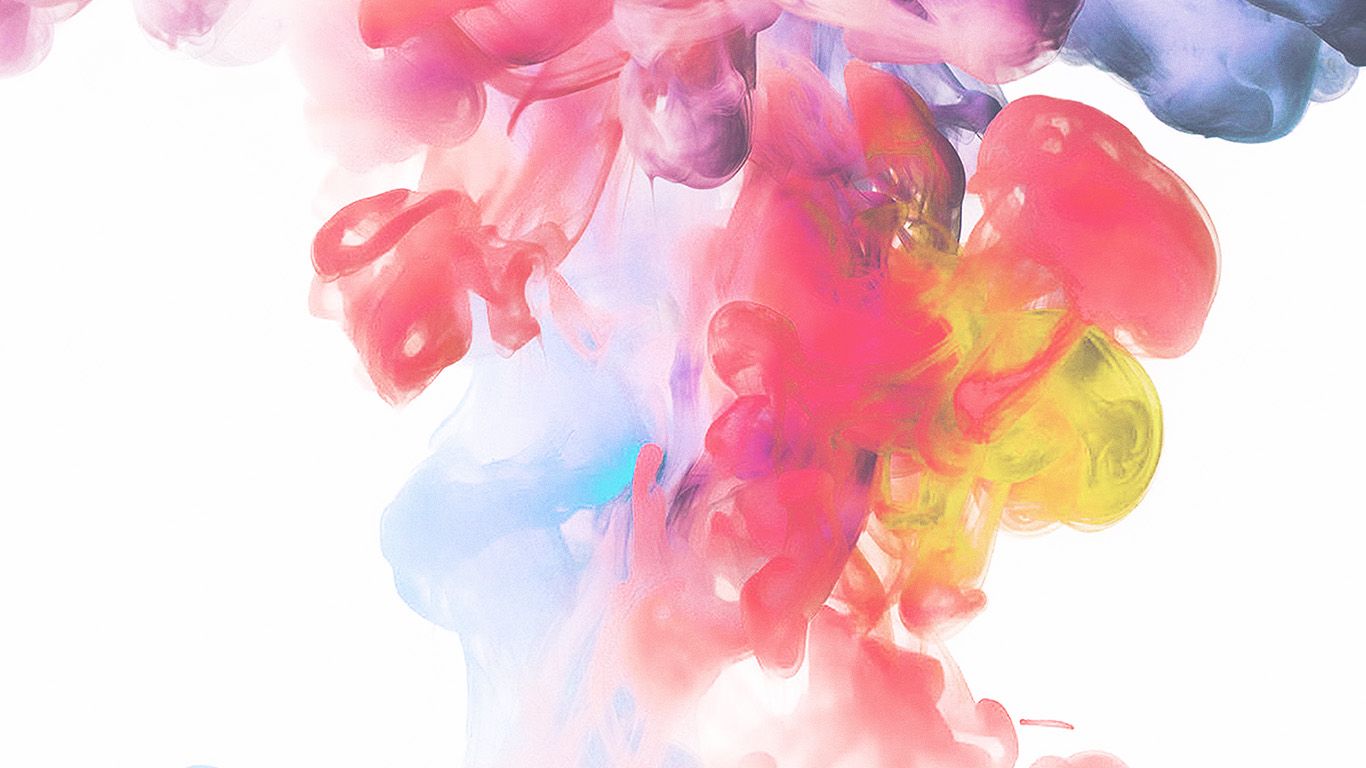 Fumo colorato astratto multicolore, 1366x768 720p, Ultrabook
