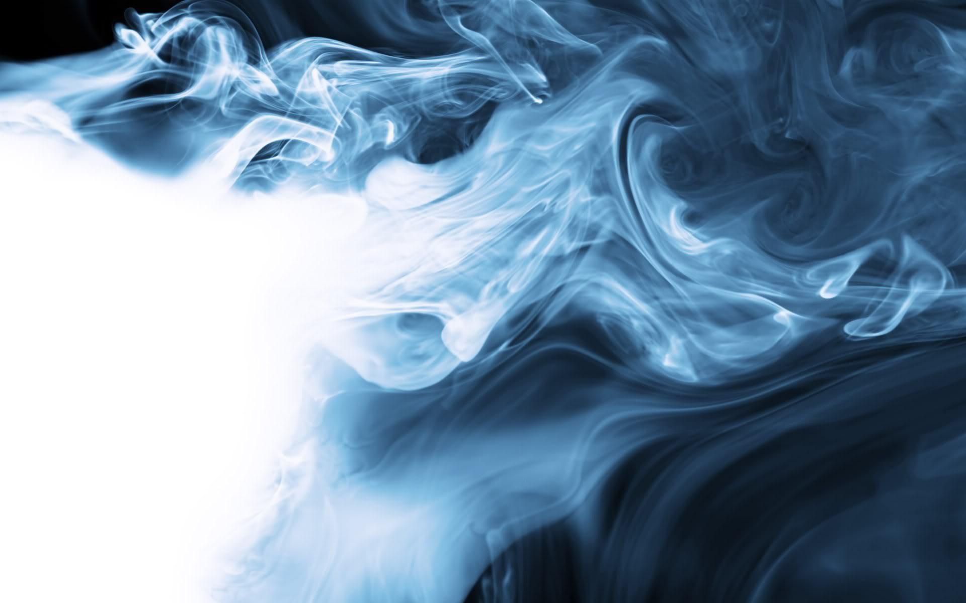 Fumo blu su sfondo nero, 1920x1200 Full HD+ WUXGA, Desktop