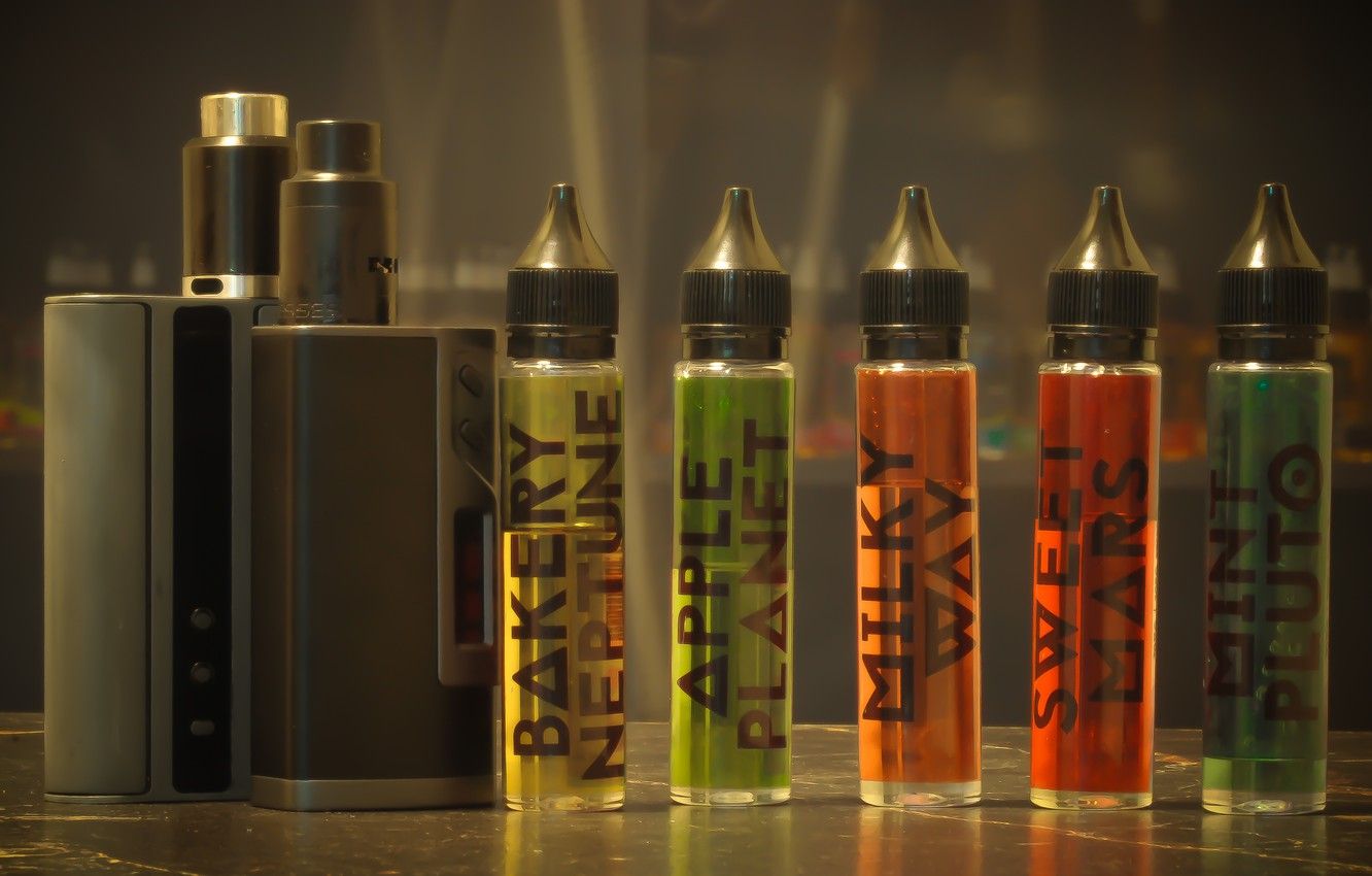 Uomo con fumo di vape, 1600x900 HD Ready, iMac