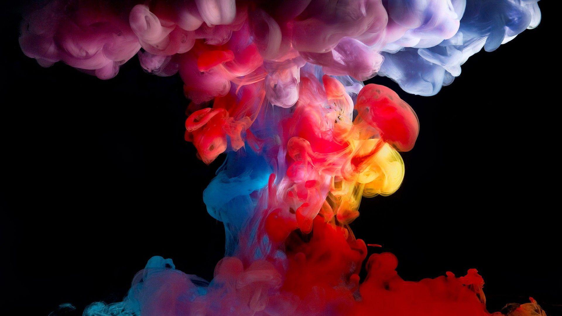 Fumo colorato astratto multicolore, 1920x1080 Full HD 1080p, Laptop