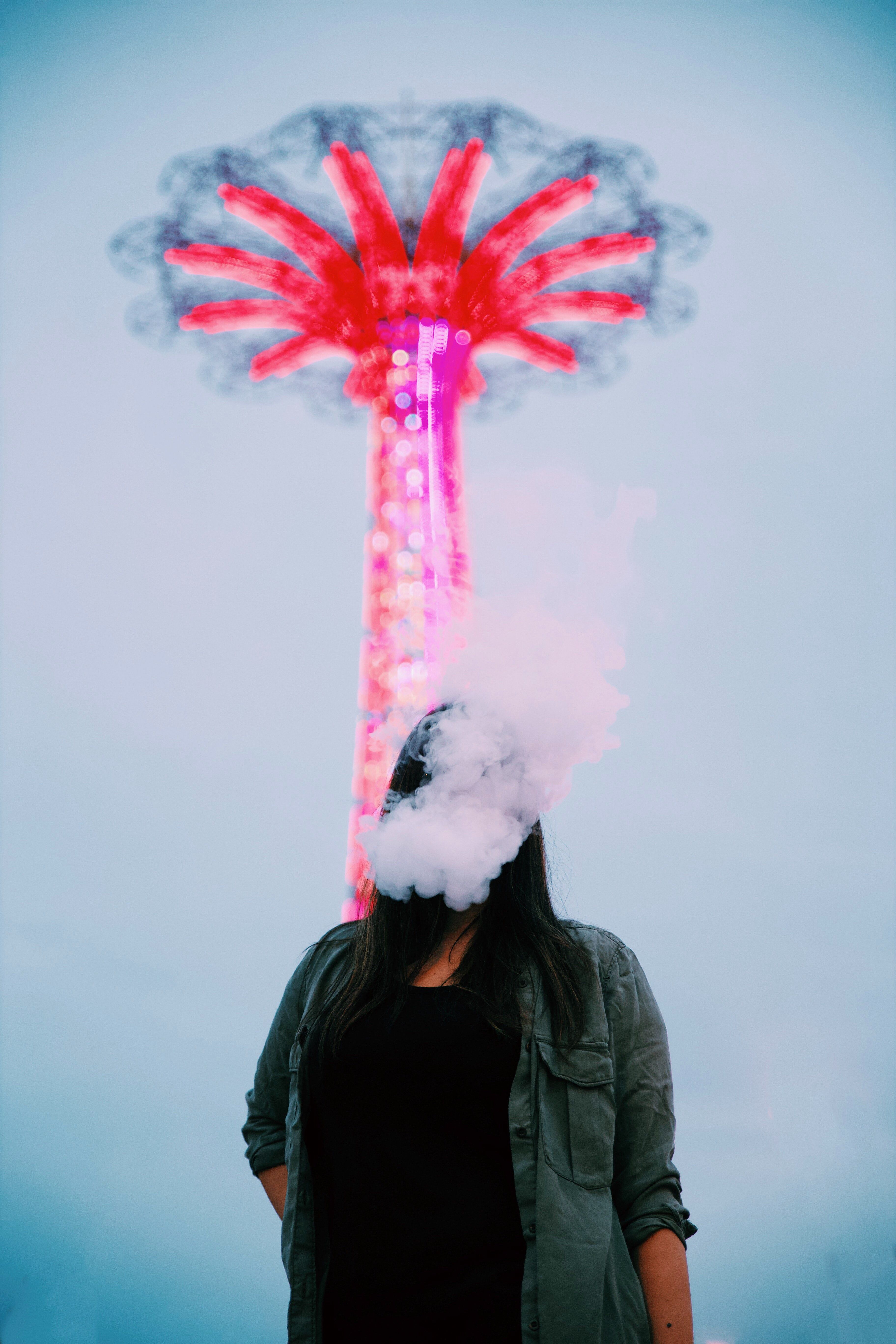 Vape su rack con fumo, 1920x1080 Full HD, Desktop