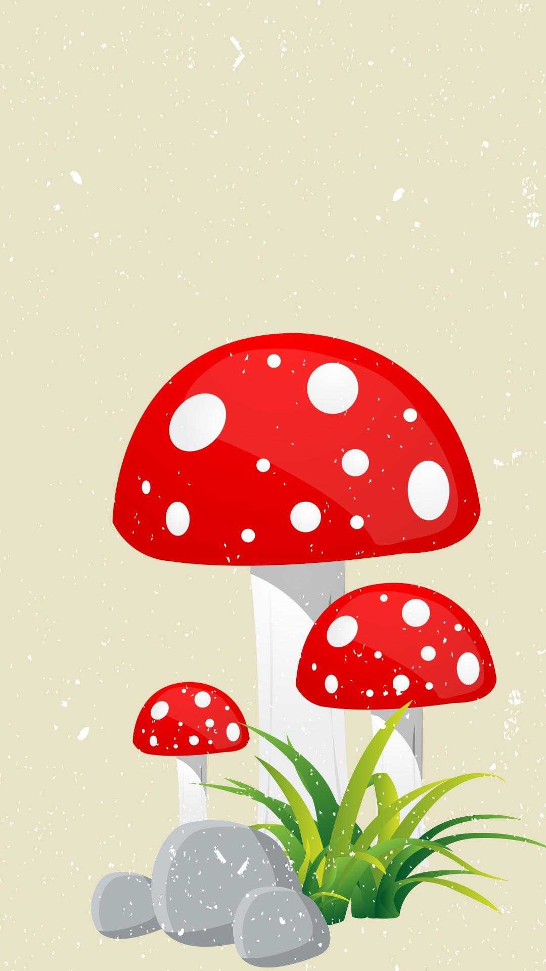 Funghi rossi a pois, 1080x1920 Verticale, Samsung Galaxy