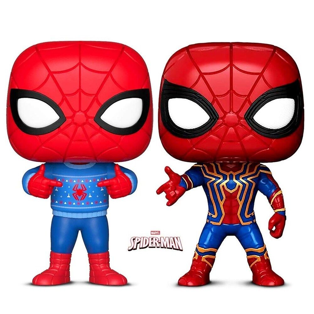 Funko Pop Spider-Man e Iron Spider, Marvel, 1000x1000 HD, PC Desktop