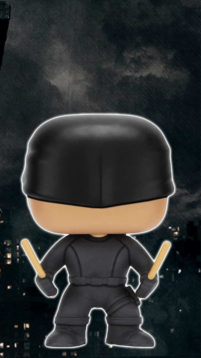 Funko Pop Daredevil ninja nero, 675x1200 Full HD Verticale, iPhone
