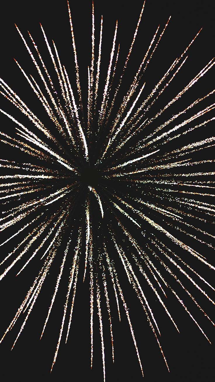 Fuoco d'artificio bianco raggiante, 736x1308 Full HD Verticale, iPhone