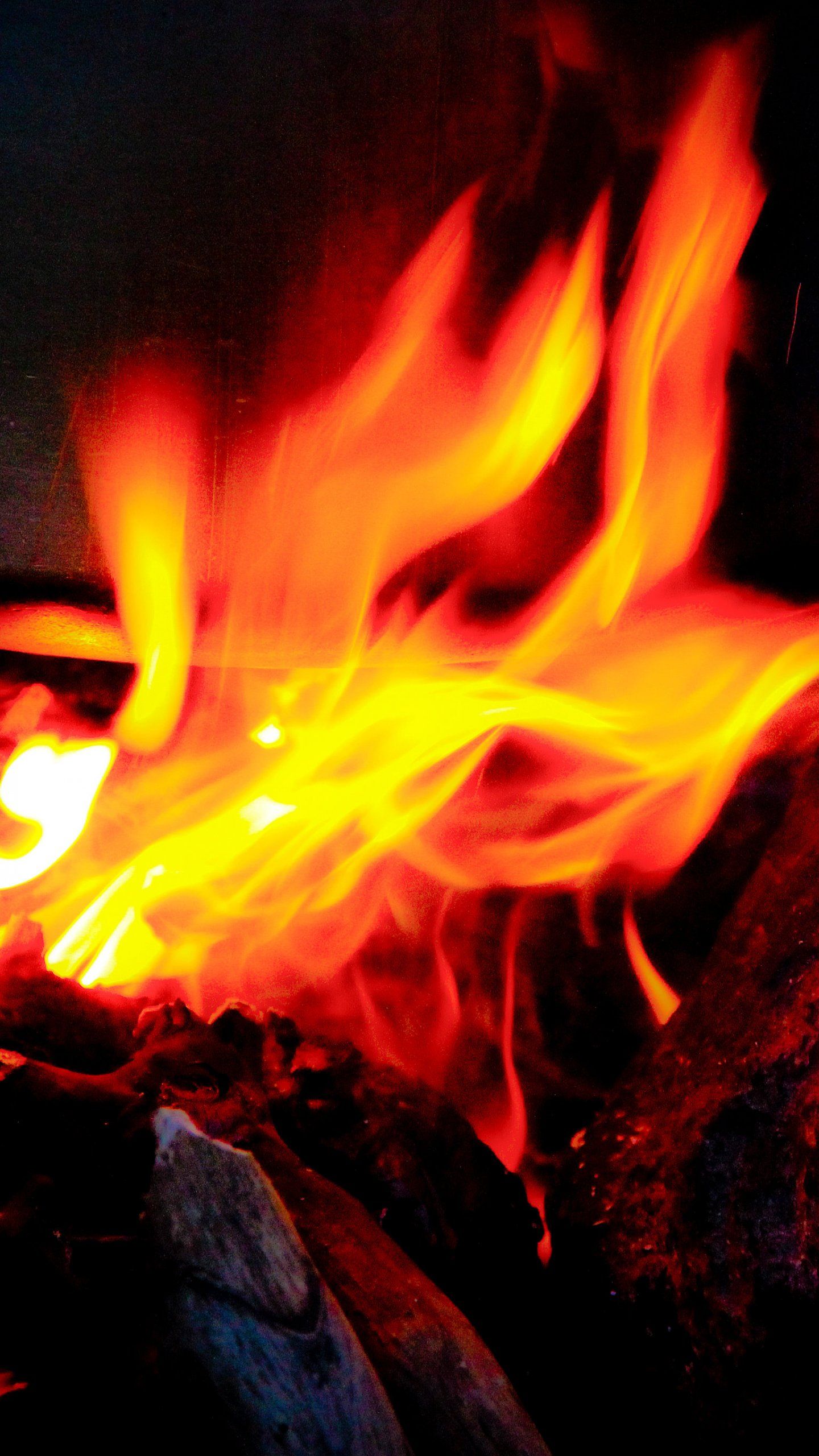 di Fuoco Rosso, 1440x2560 Full HD Verticale, Samsung Galaxy