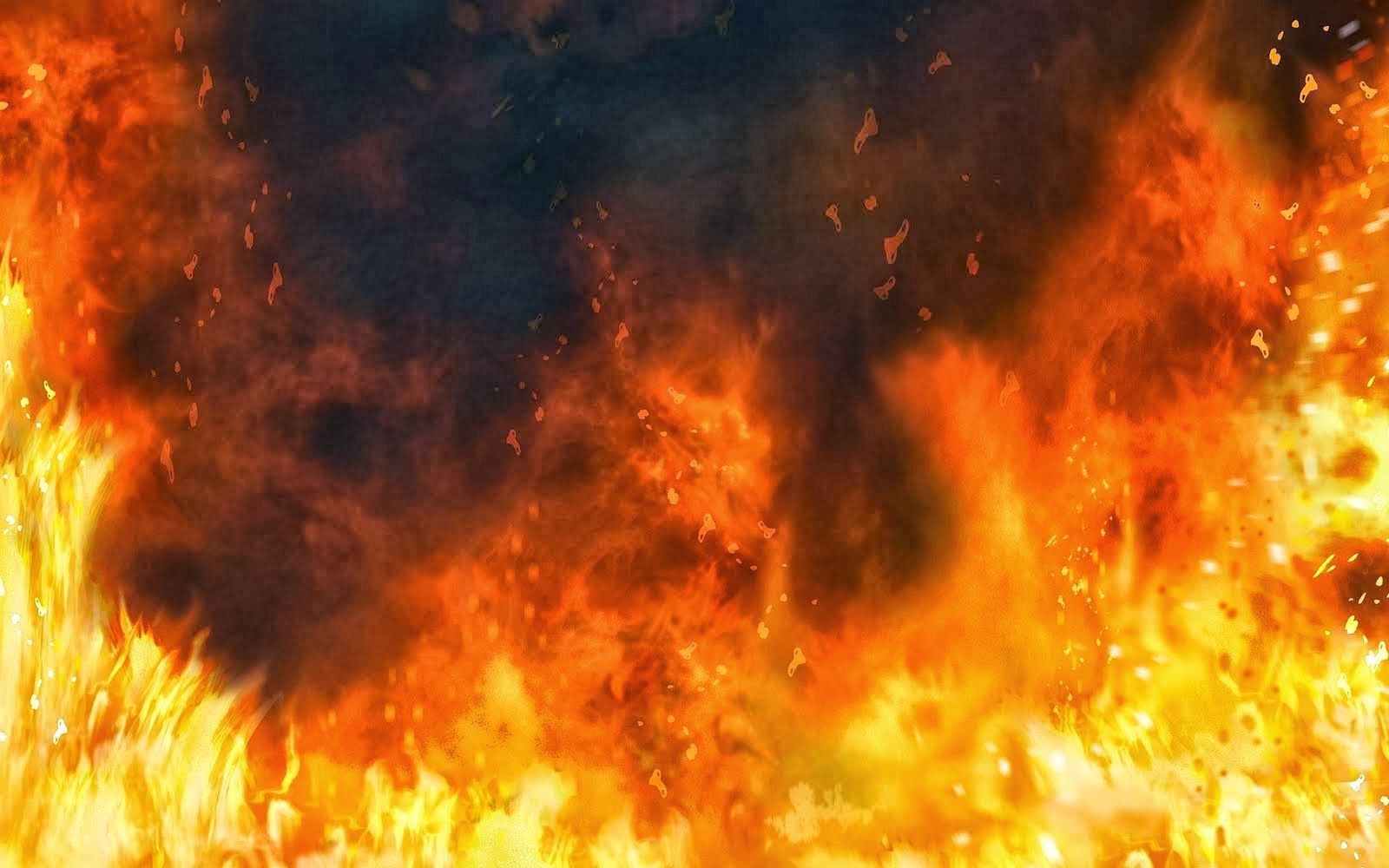 Fiamme di fuoco arancioni, 1600x1000 900p, Desktop