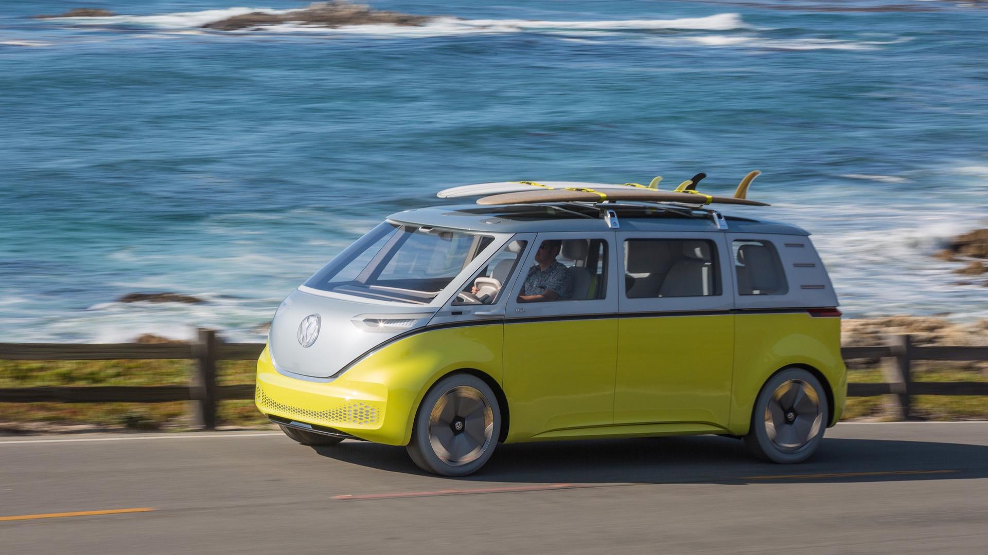 Furgone VW ID Buzz costiera, 1920x1080 1080p, PC Desktop