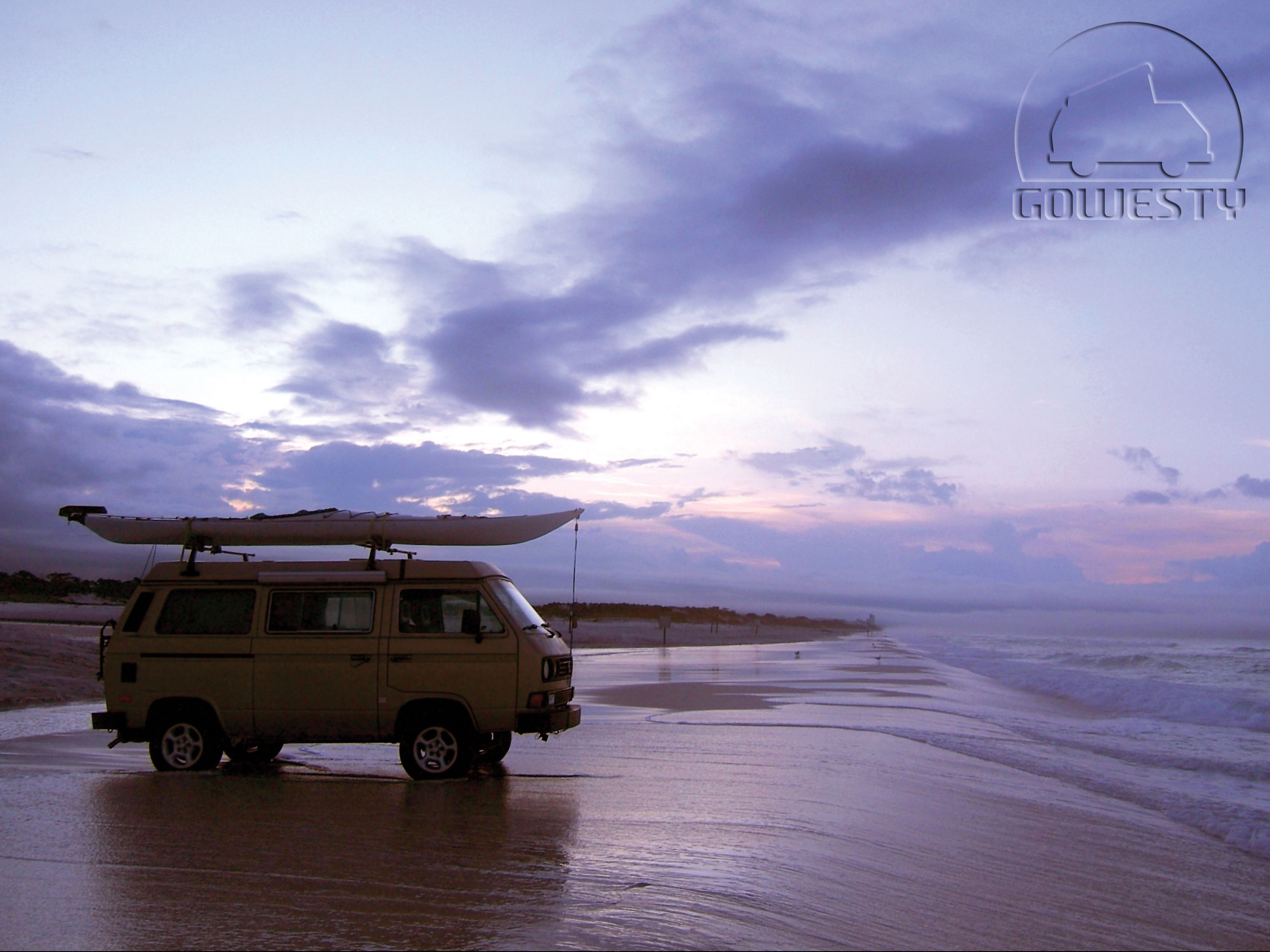 Furgone VW su spiaggia, 2951x2212 2K+, PC