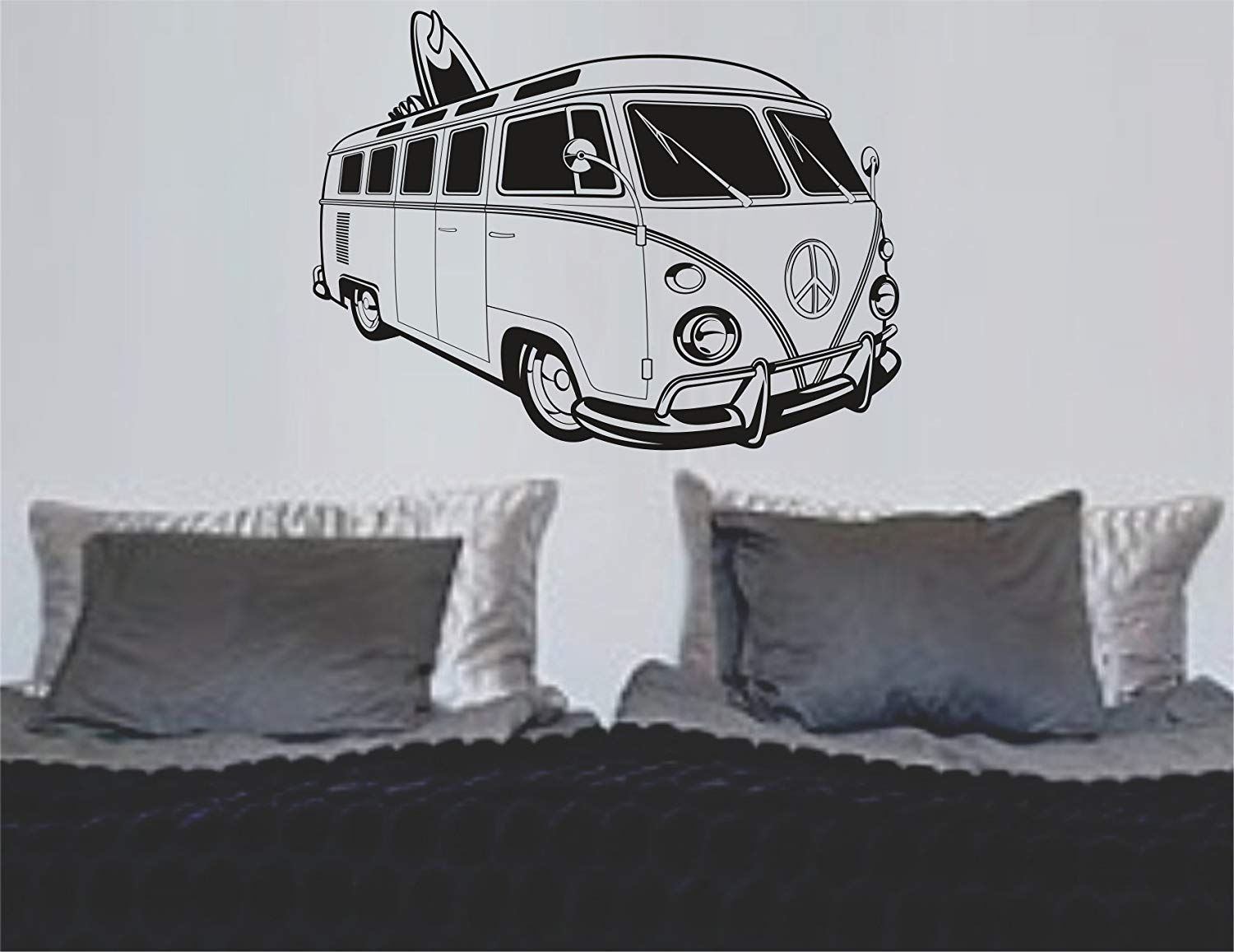 Furgone VW turchese vintage, 1366x768 HD, Desktop