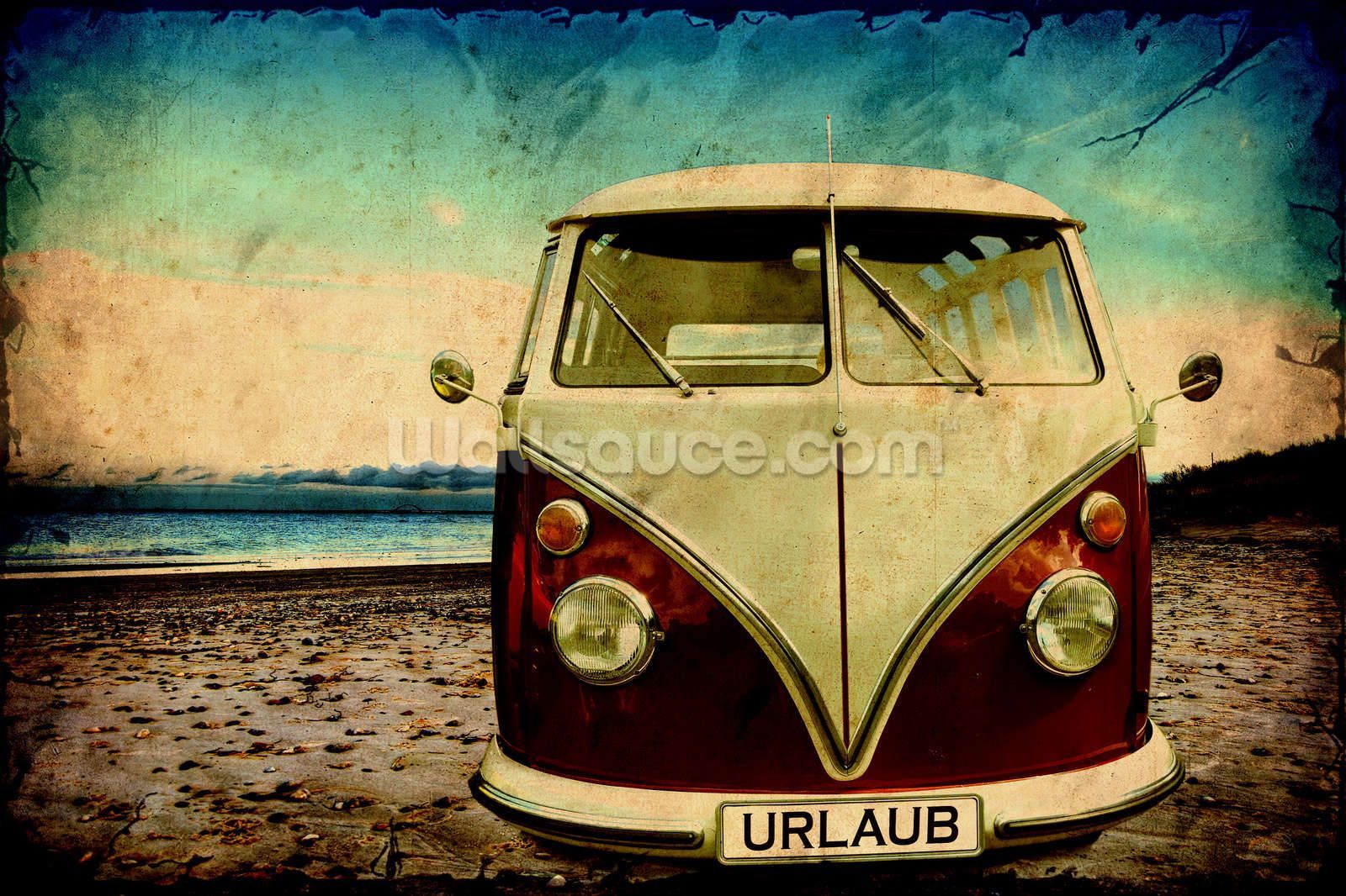 Furgone VW Bulli spiaggia, 1600x1066 HD Ready, Desktop