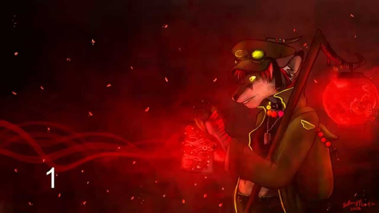 Personaggio furry rosso oscuro, 1280x720 HD, Desktop