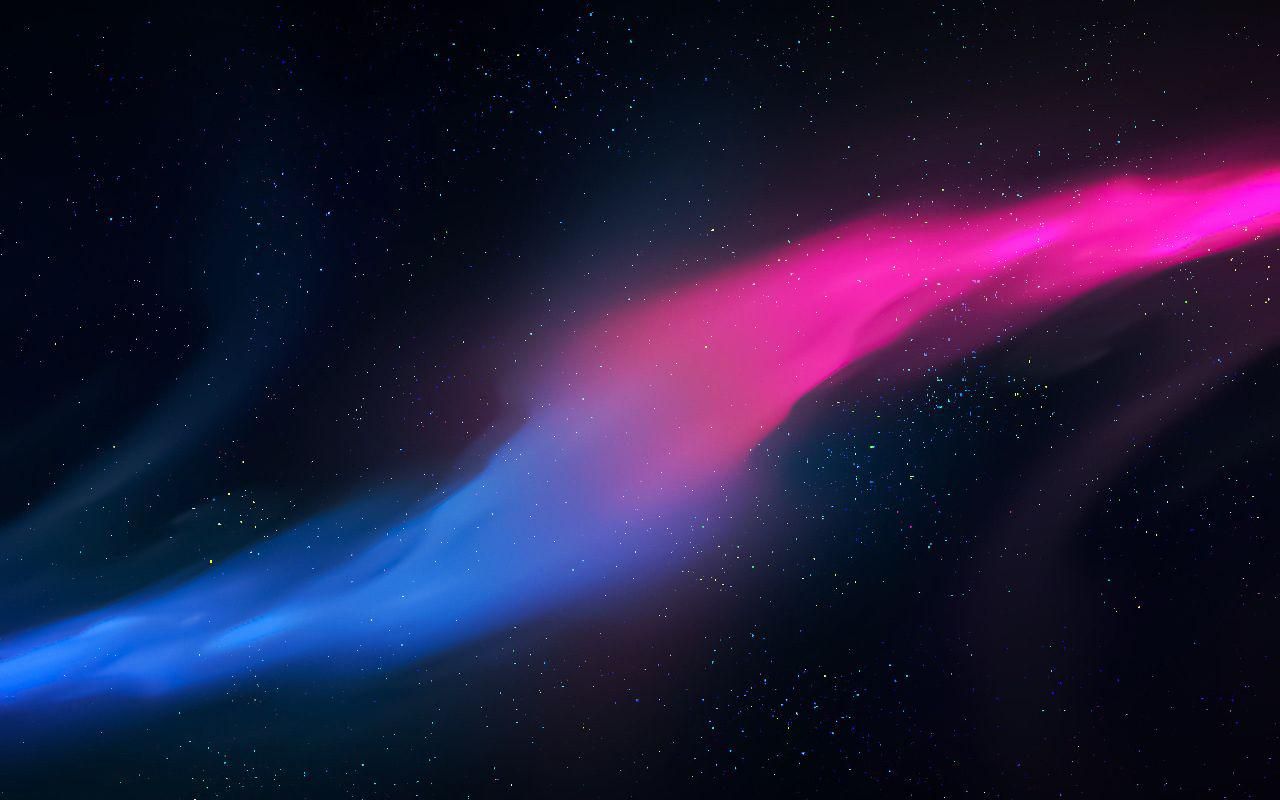 Nebulosa spaziale rosa e blu, 1280x800 720p, Laptop