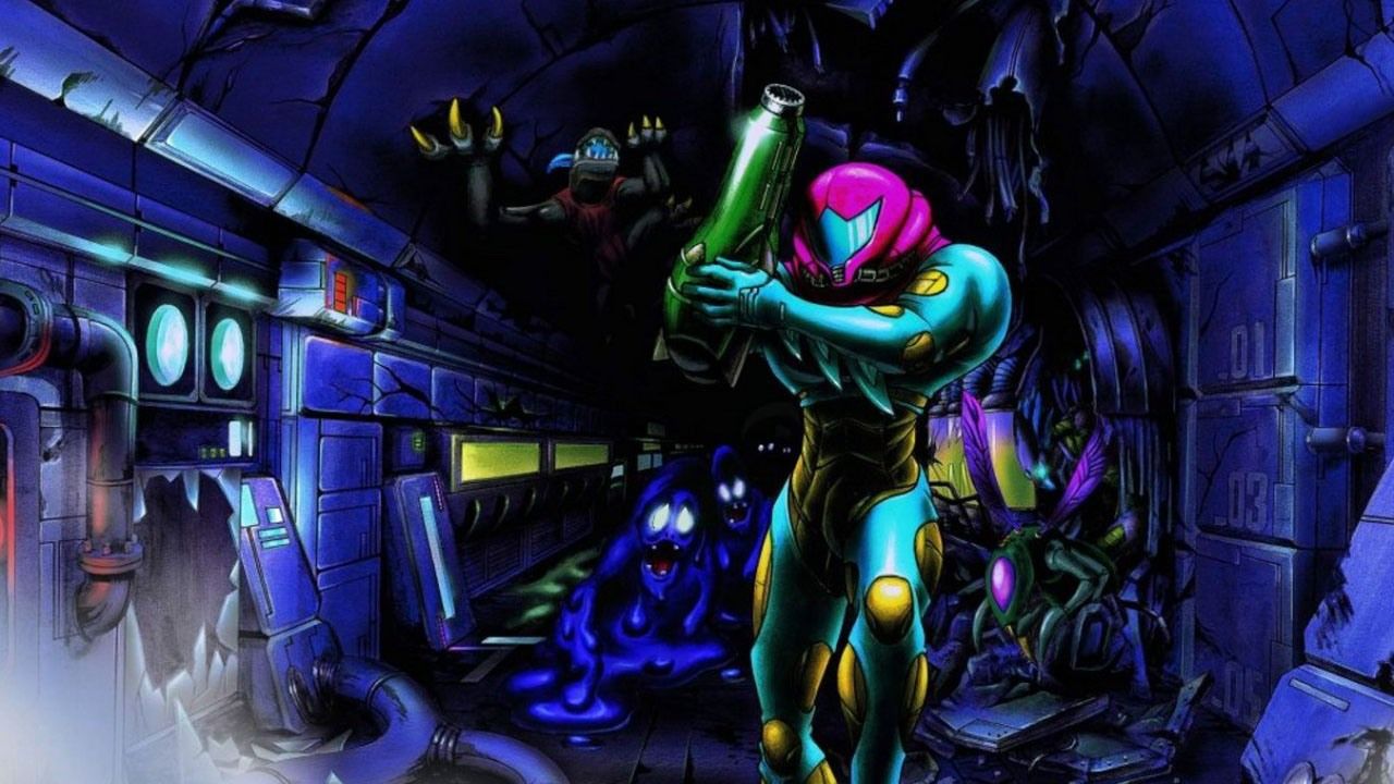 Metroid Fusion Samus corridoio, Samus Aran, 1280x720 720p, PC