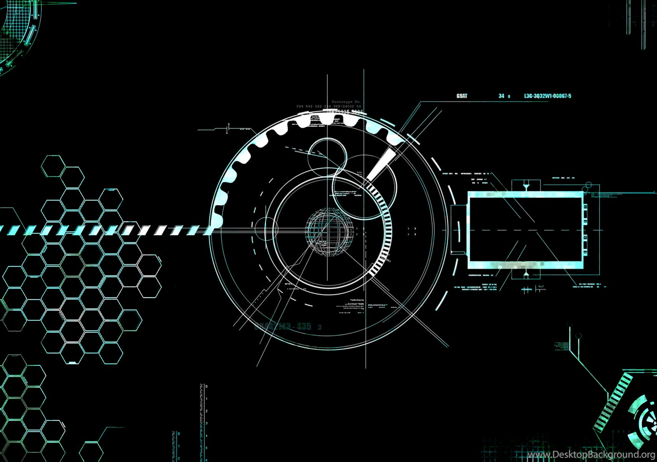 Interfaccia tecnologica circuiti astratti, 1280x900 720p, Laptop