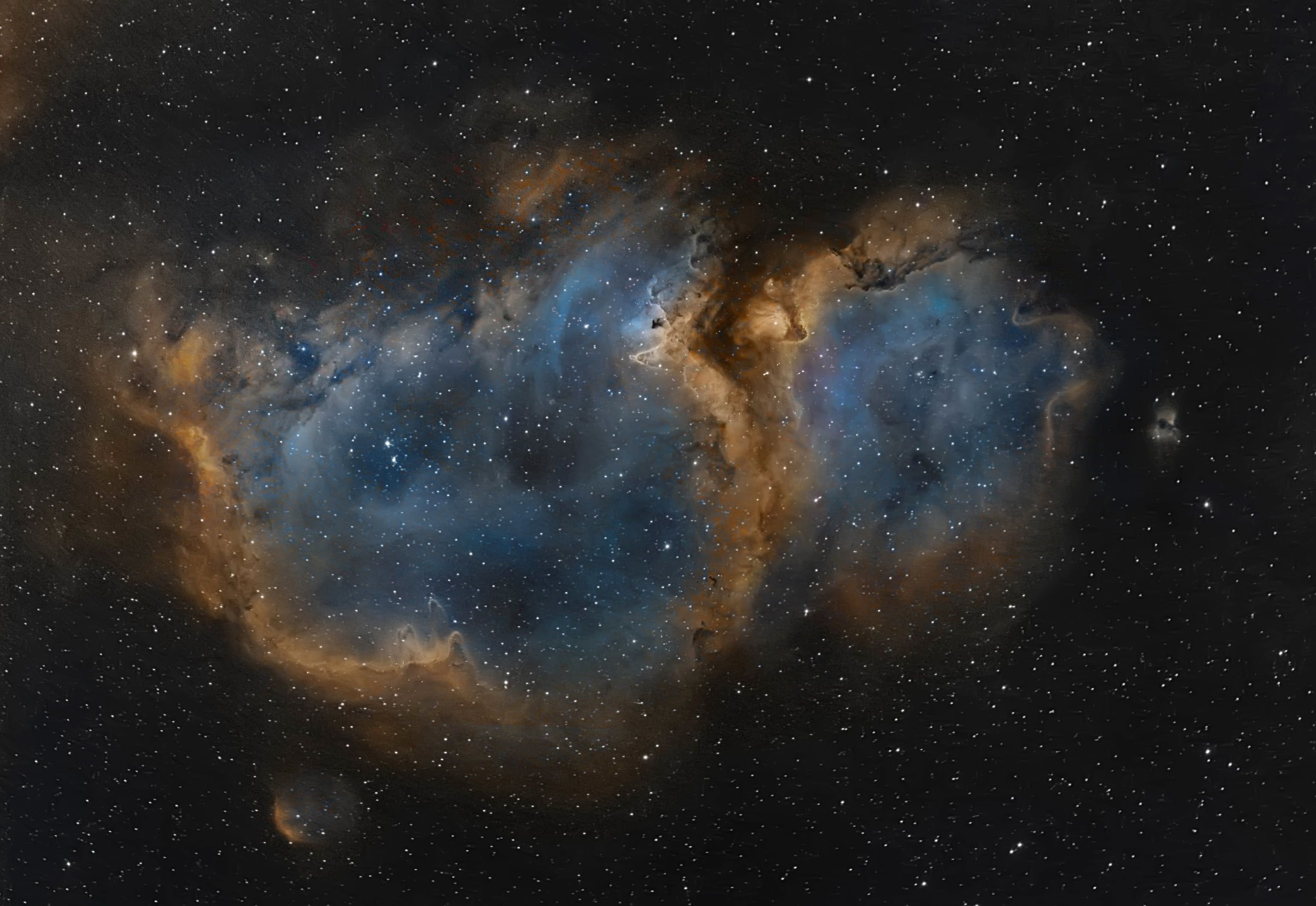 Galassia arancione vorticosa spazio, 5120x2880 4K Ultra HD, Monitor 4K