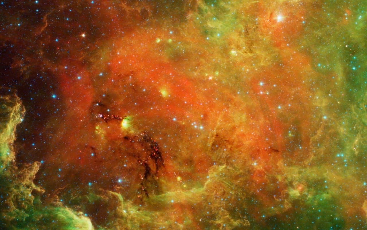 Nebulosa blu e arancione, 3086x2125 2K, PC