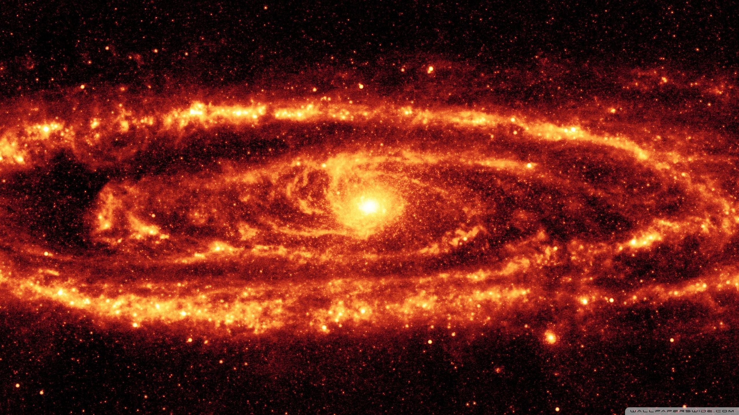 Galassia arancione con duna, 1080x1920 Full HD Verticale, Samsung Galaxy