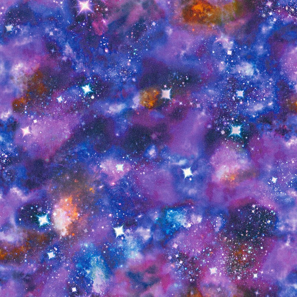 Galassia blu e viola, 1000x999 HD, iMac