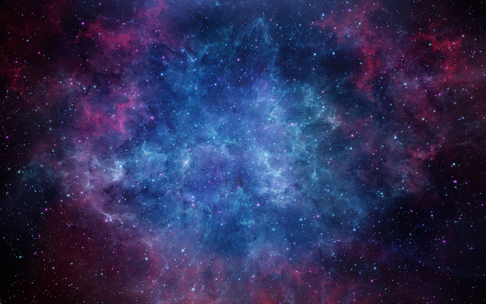 Galassia blu e viola, 1920x1200 Full HD+, iMac
