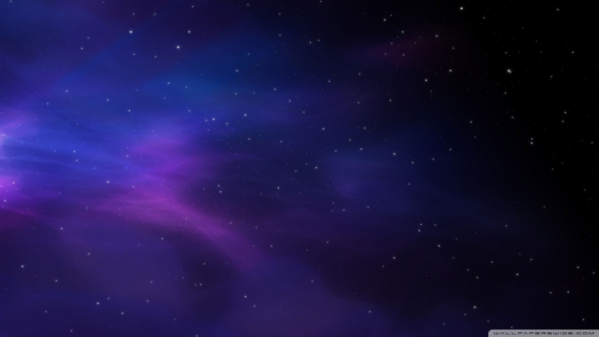 Galassia blu e viola, 1920x1080 Full HD 1080p, Desktop