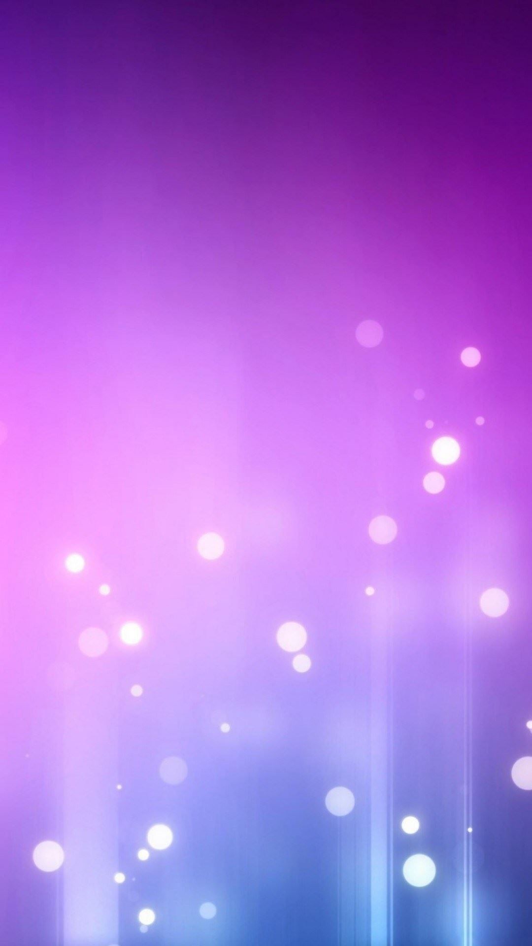 Bokeh blu e viola astratto, 1080x1920 Full HD Verticale, iPhone