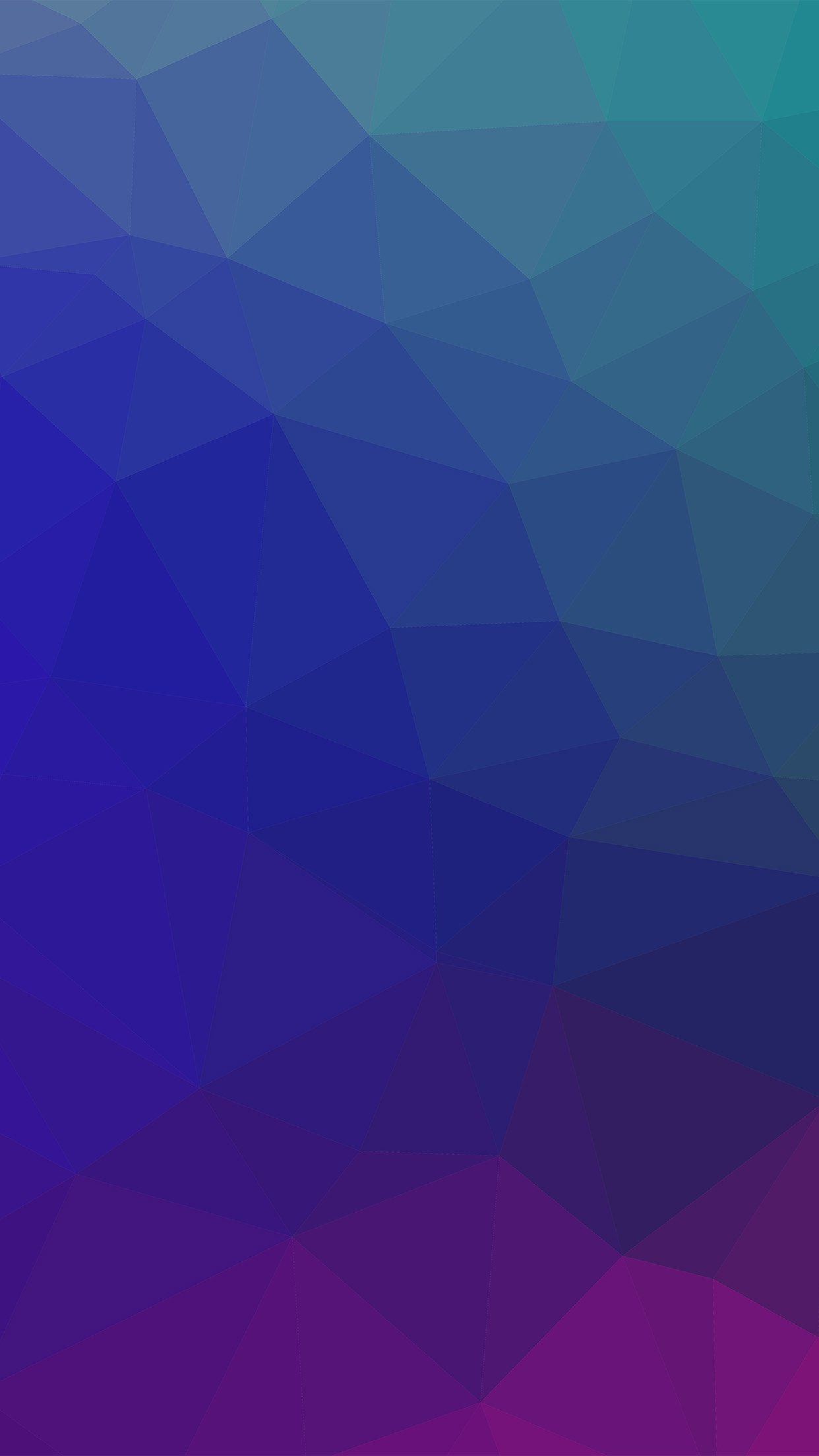 Pattern poligonale blu e viola, 1242x2208 Verticale, Telefono