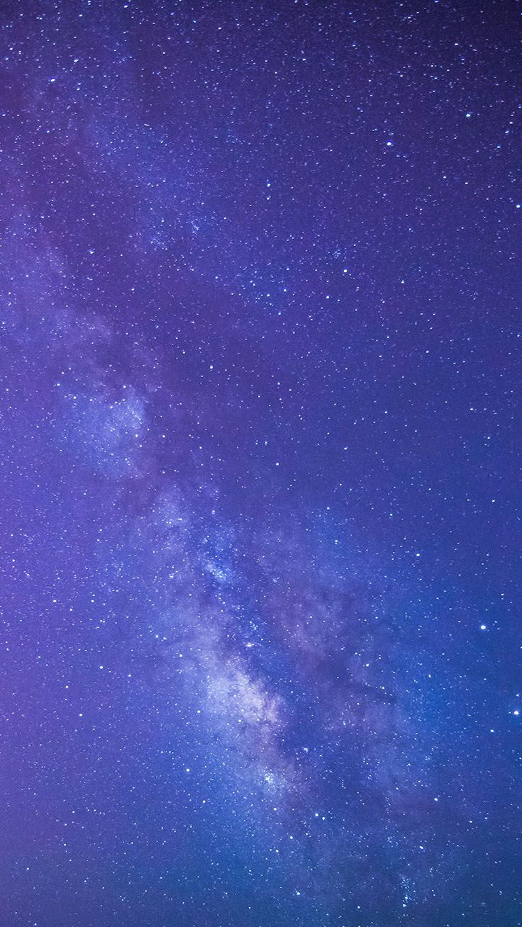 Galassia blu e viola, 736x1308 Verticale, Mobile