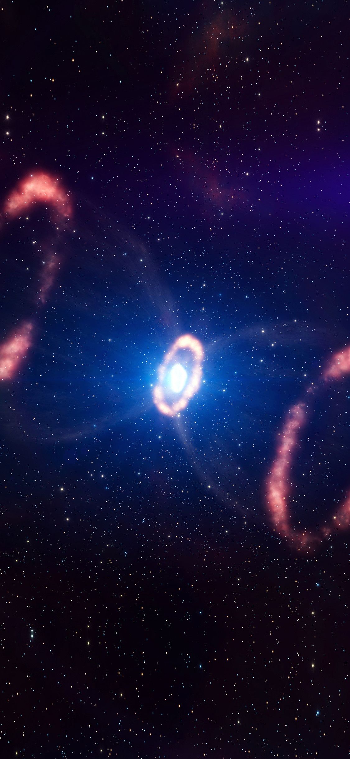 Galassia blu spirale spazio, 1920x1080 1080p, Desktop