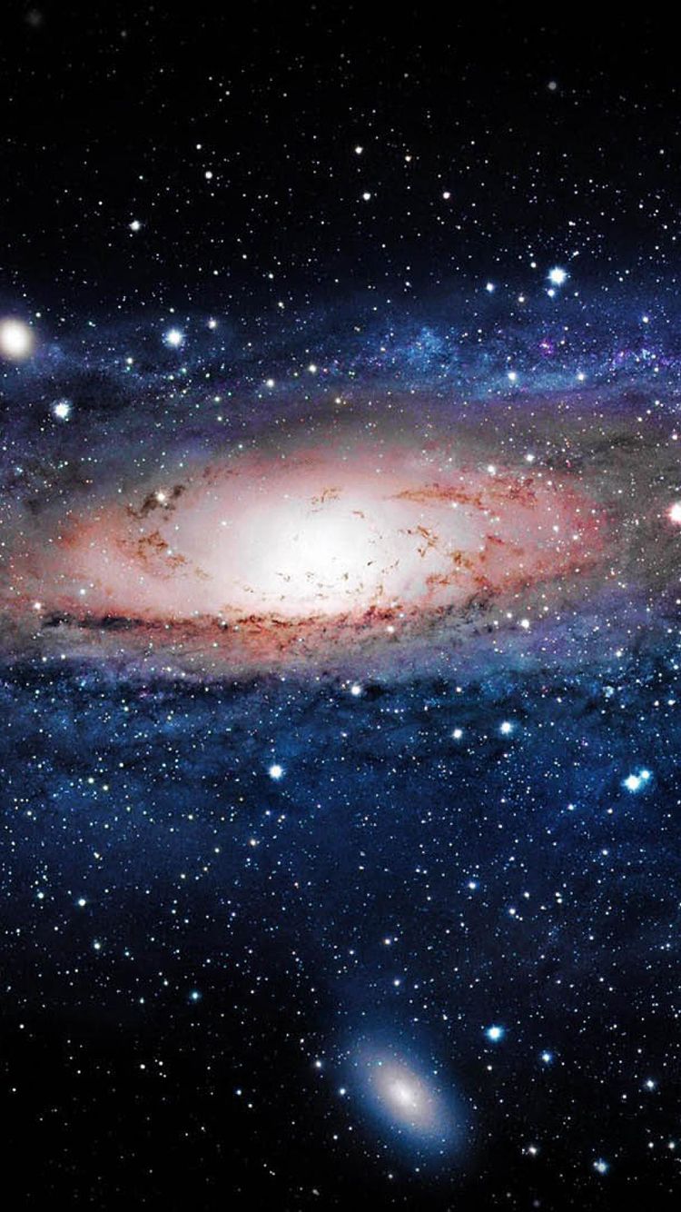 Galassia colorata con nebulosa, 1920x1080 1080p, PC