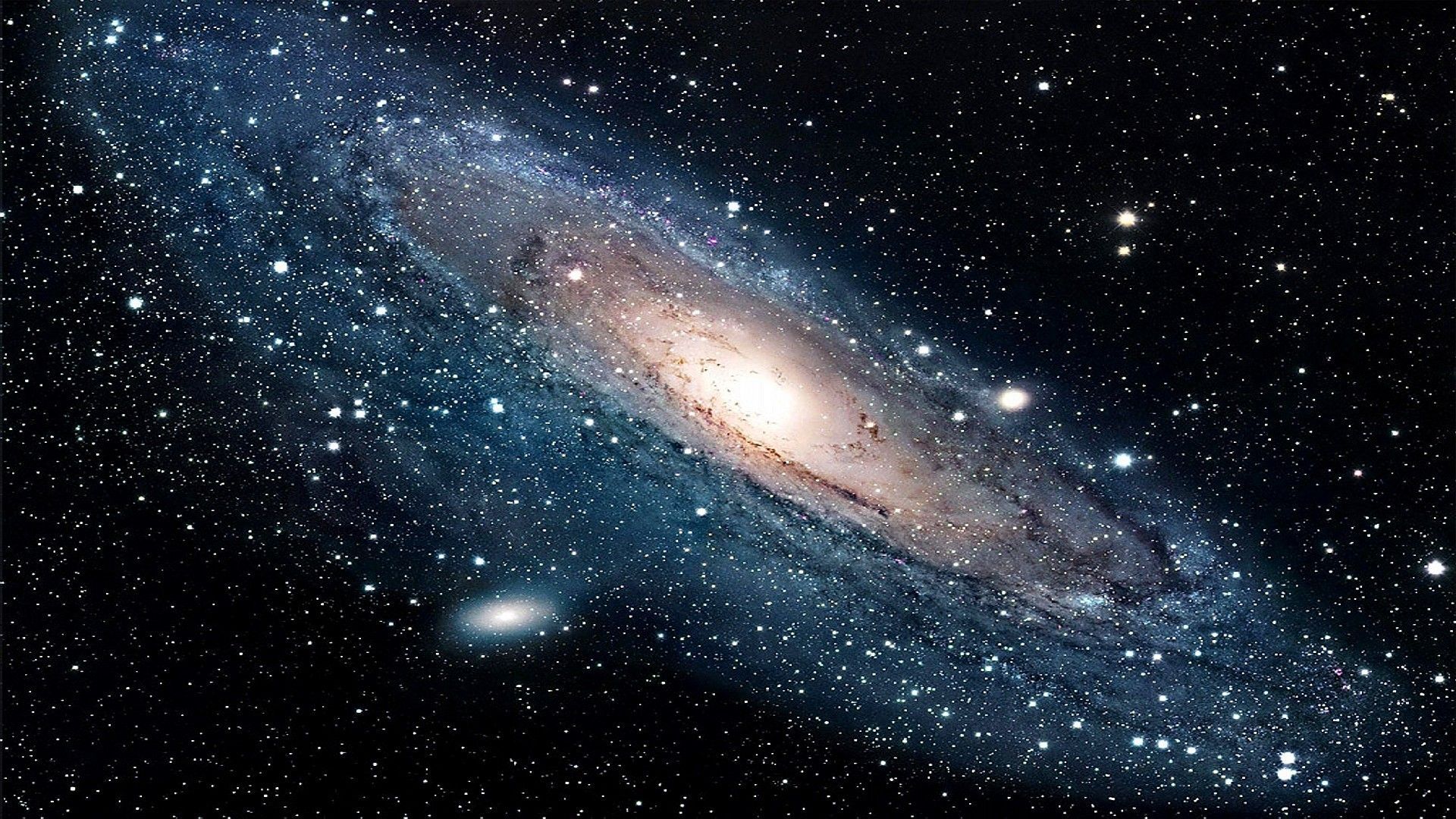 Galassia a spirale nello spazio, 1920x1080 Full HD 1080p, PC