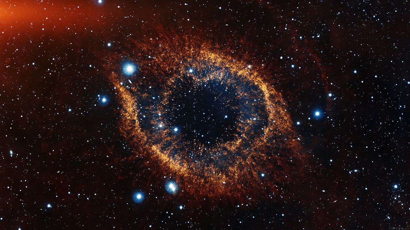 Occhio dello spazio nebulosa, 1366x768 720p, HP Laptop