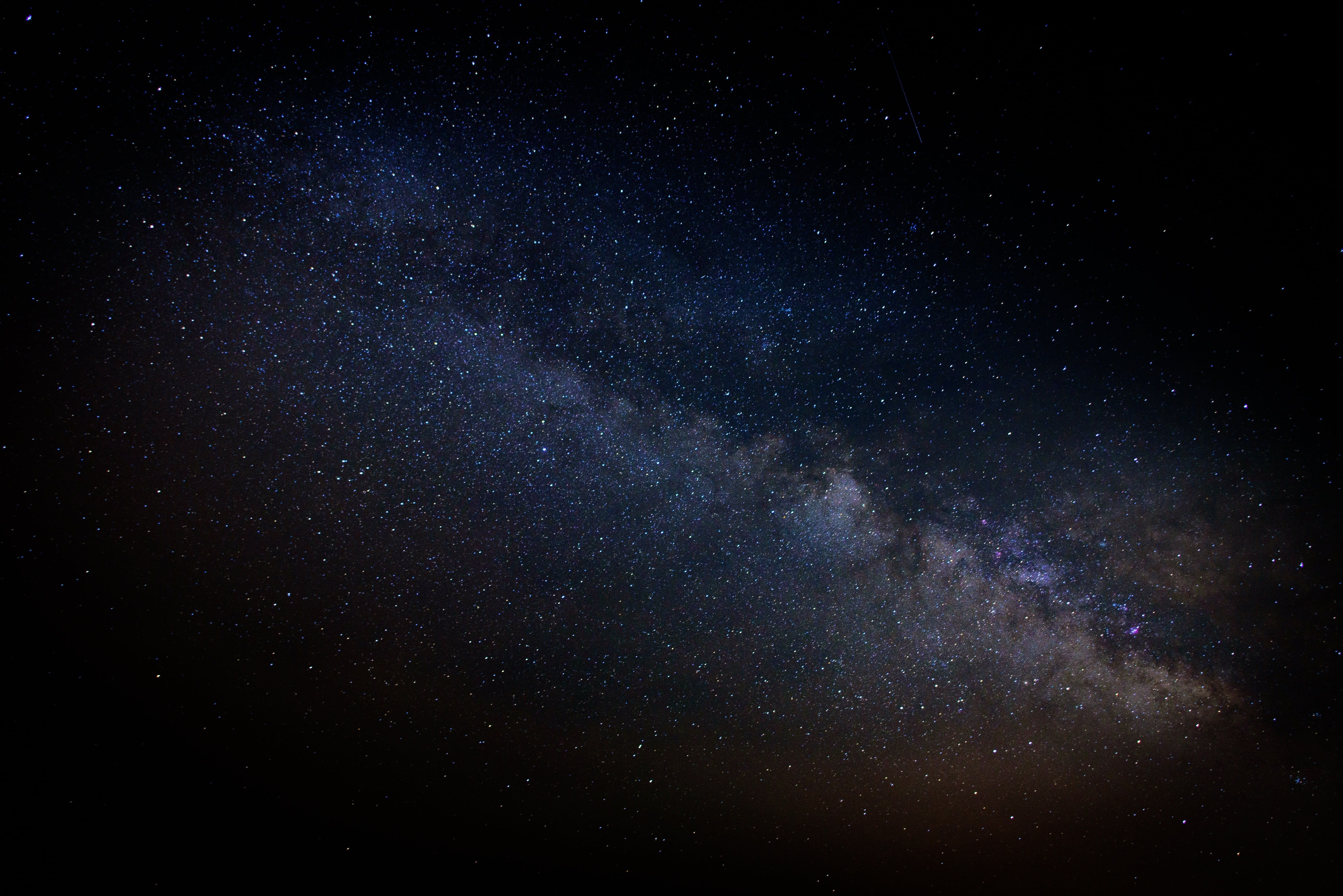 Via Lattea stellata notturna, 6016x4016 UHD, Ultrabook