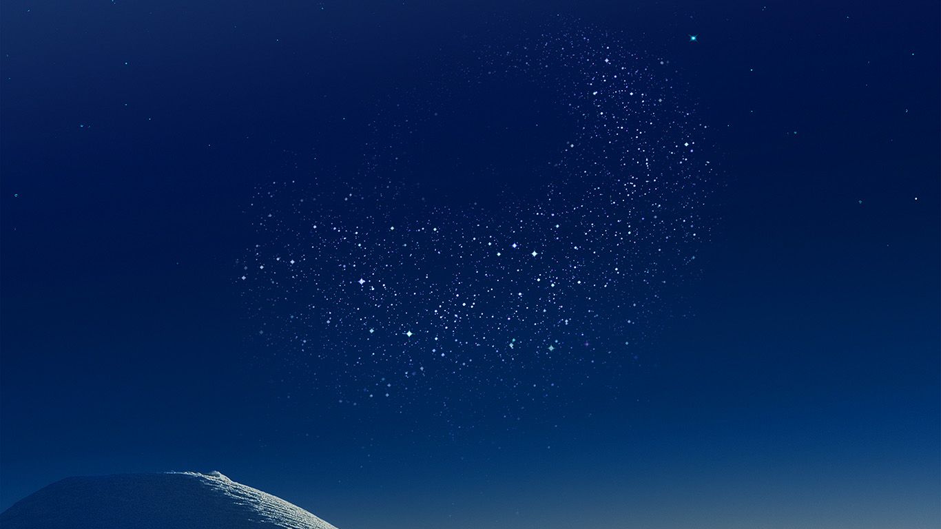 Galassia blu con stelle, 1366x768 HD, Acer Nitro