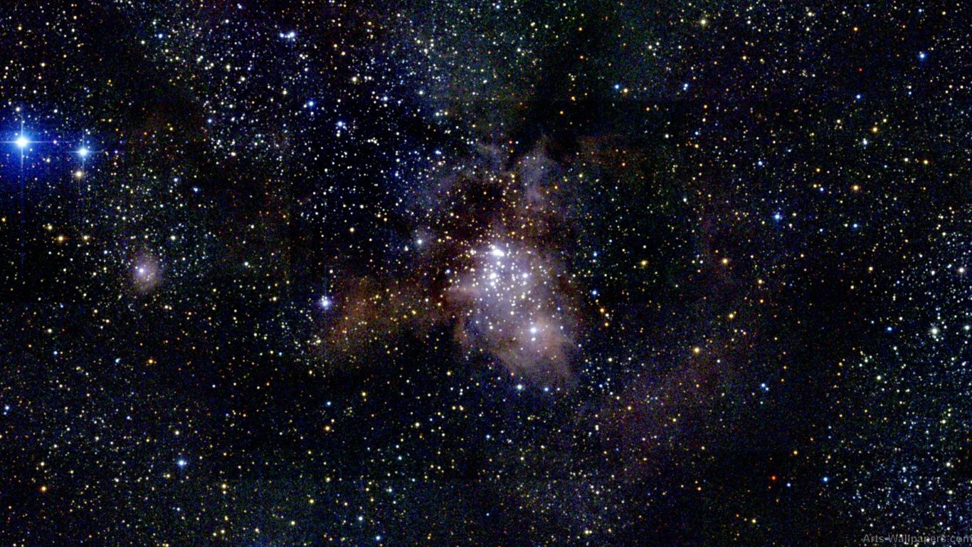 Nebulosa viola con stelle, 2560x1568 2K, Acer Nitro