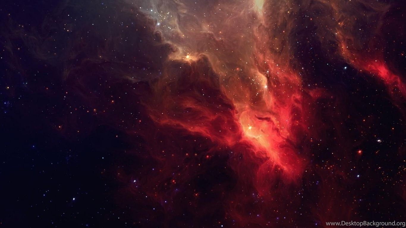 Galassia blu e stelle, 1366x768 HD, Laptop