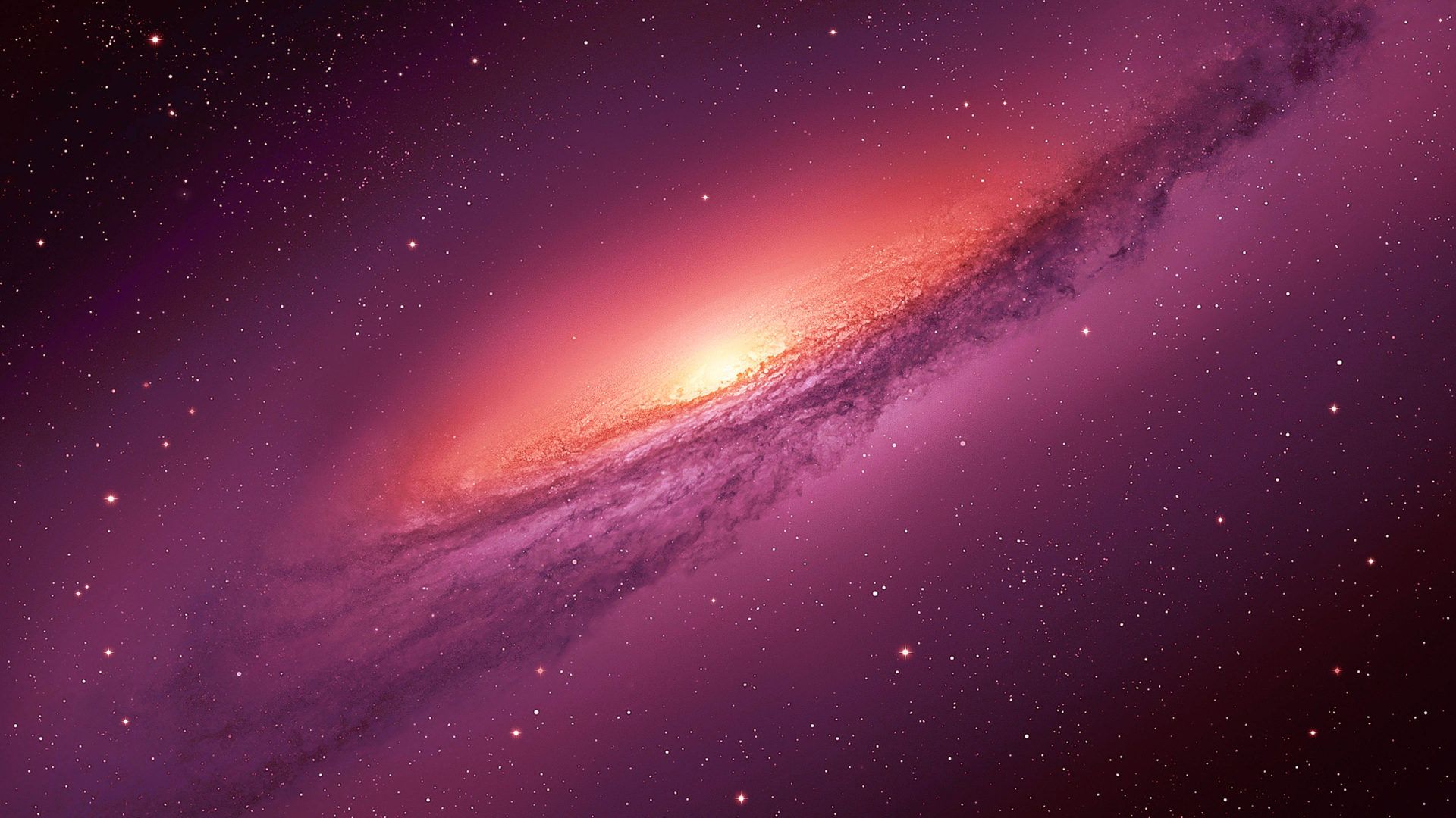 Galassia viola spirale spazio, 1920x1080 Full HD 1080p, Dell XPS