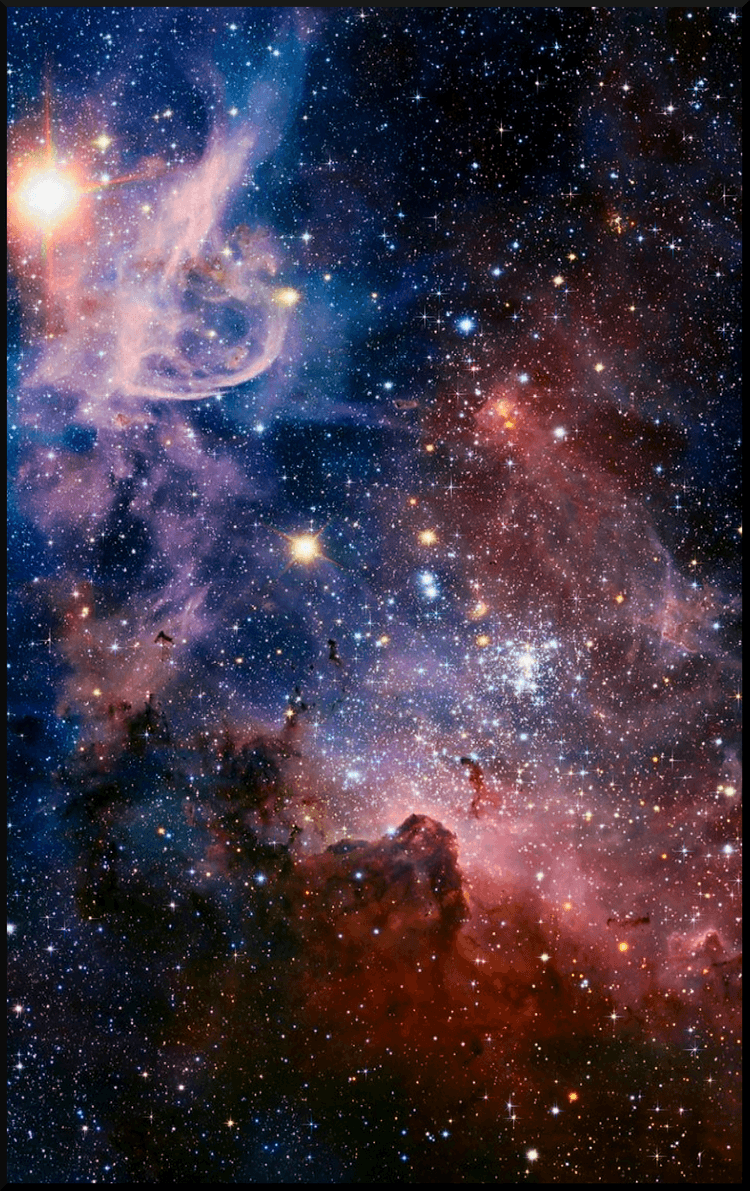 Galassia per Telefono, 1080x1920 Full HD Verticale, iPhone