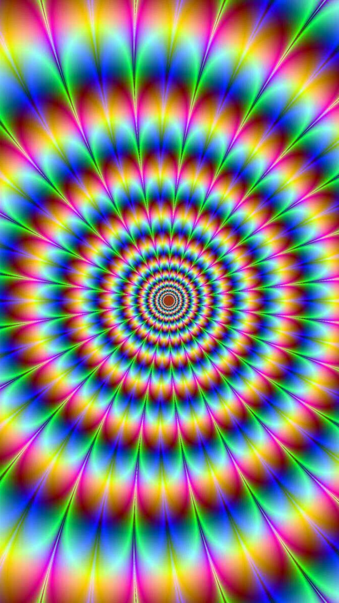 Spirale psichedelica arcobaleno, 1080x1920 Full HD Verticale, Samsung Galaxy