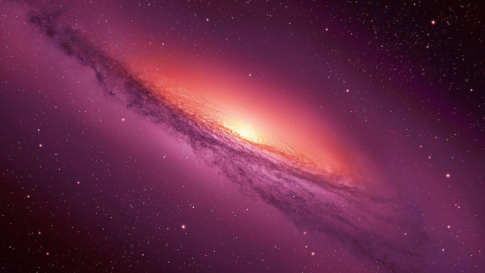 Galassia rosa e viola, 1600x900 900p, Desktop