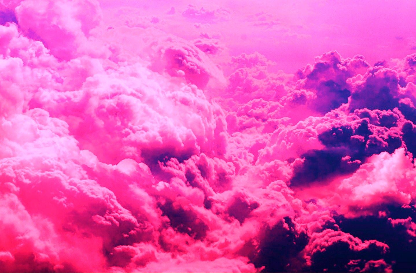 Nuvole rosa e viola, 1438x945 720p, Laptop