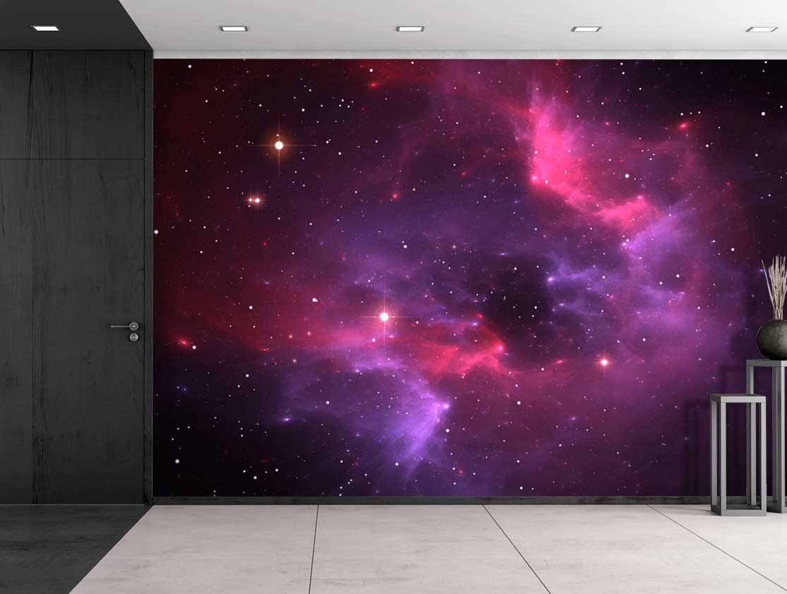 Galassia rosa e viola stellata, 1115x842 HD, iMac
