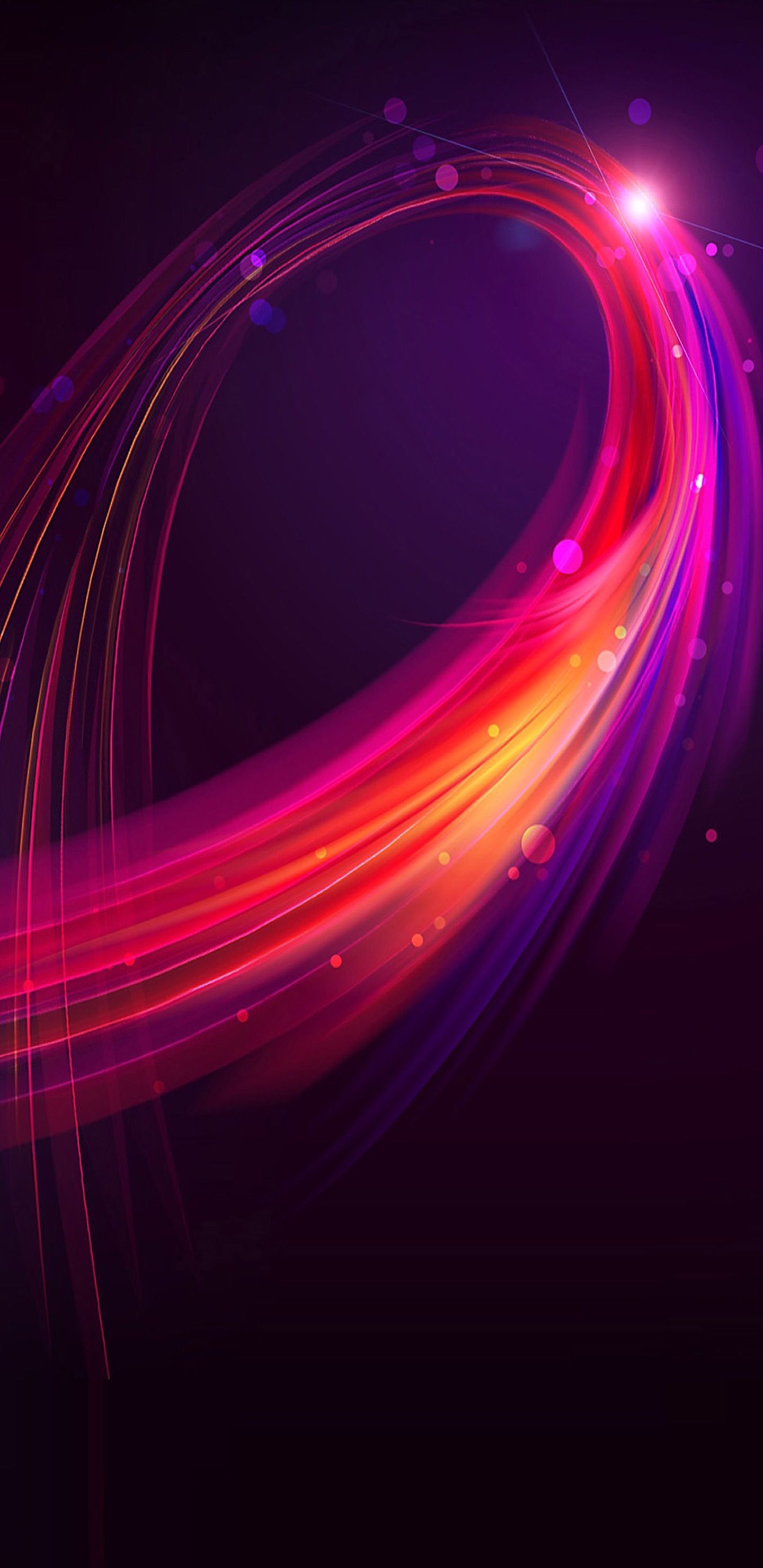 Vortice astratto rosso e blu, 1440x2960 Full HD Verticale, iPhone