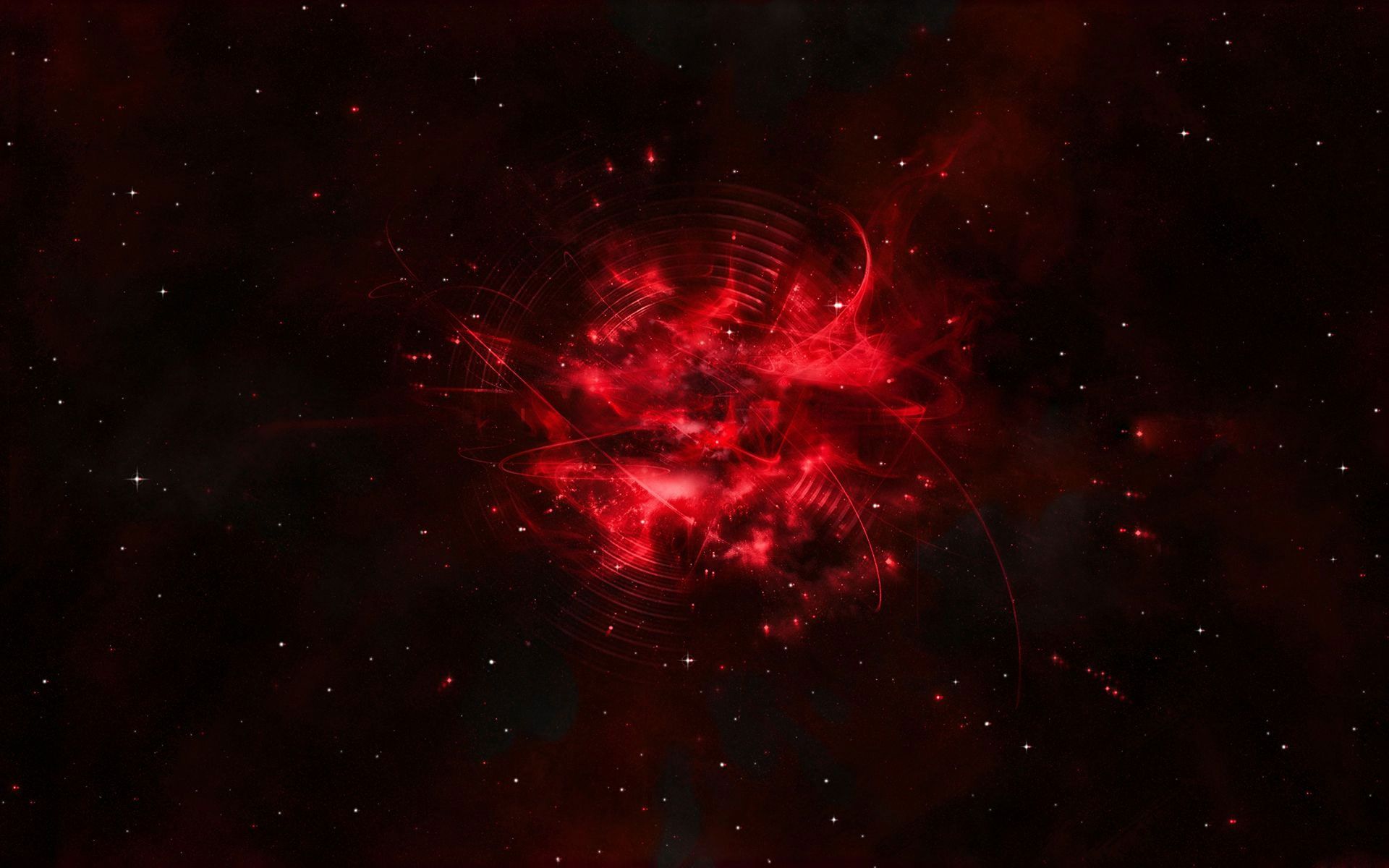 Nebulosa rossa nello spazio, 1920x1200 Full HD+, Laptop
