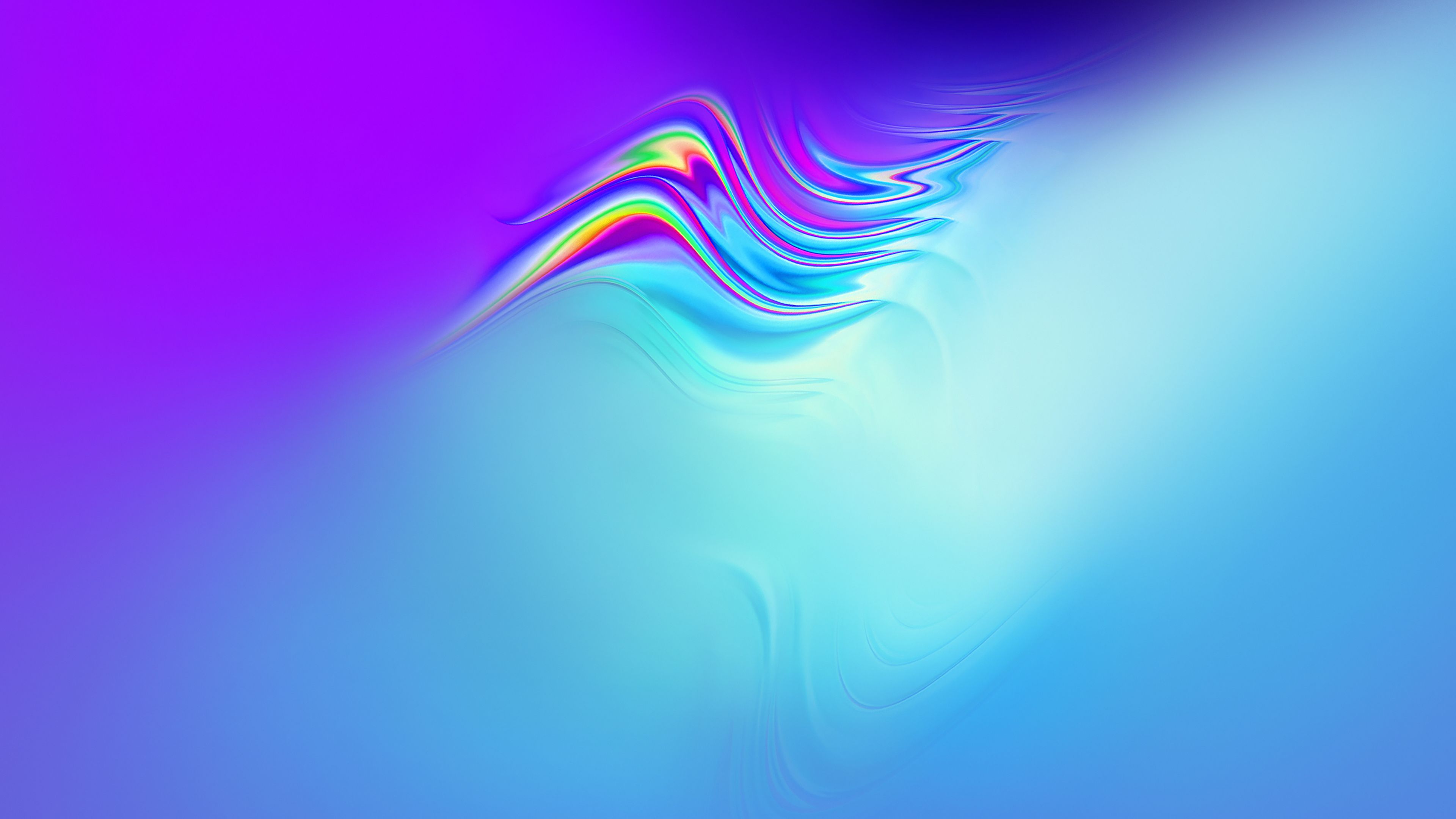 Onda d'acqua astratta blu viola, 1080x1920 Full HD Verticale, Galaxy A