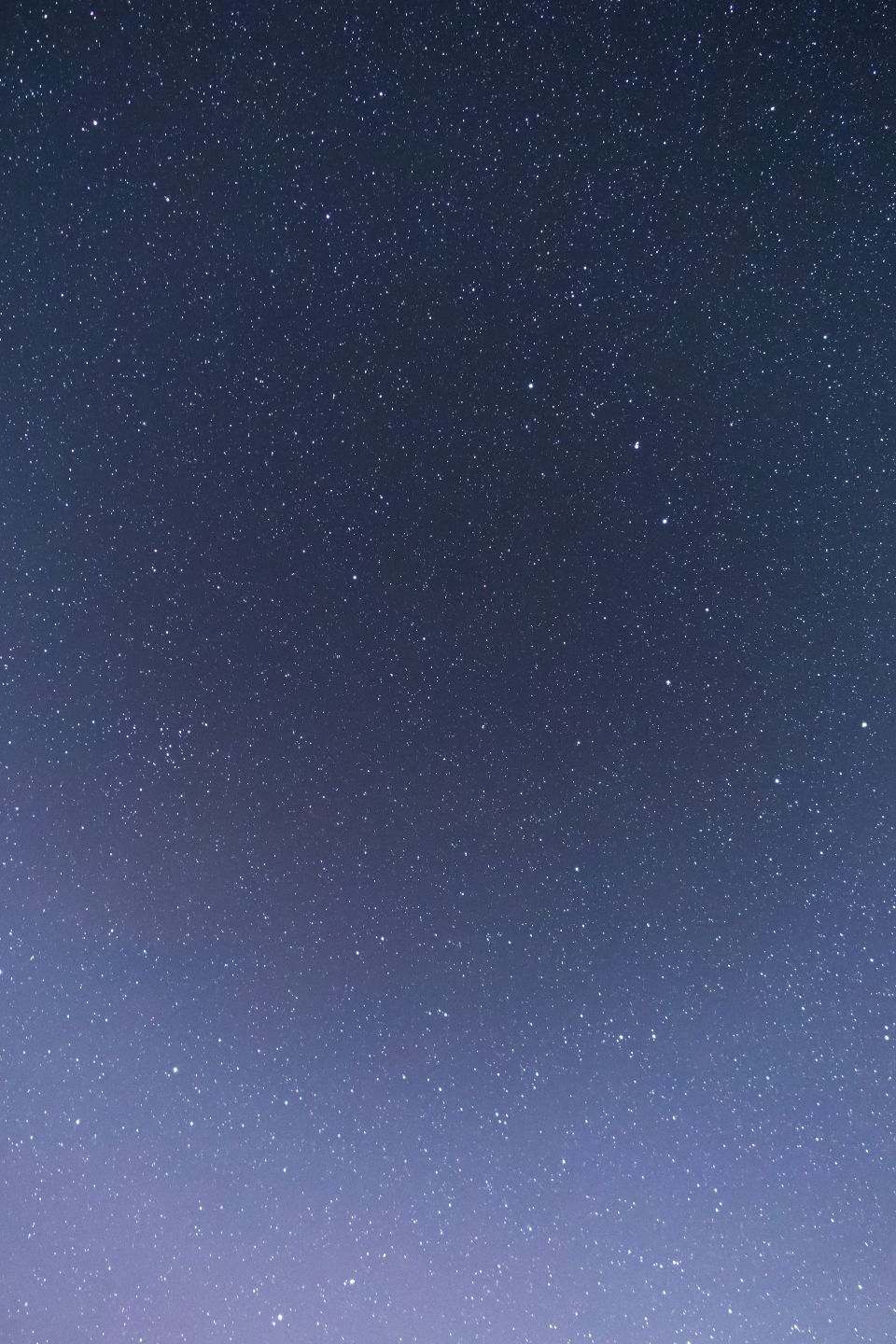 Cielo notturno stellato sfumato, 960x1440 Verticale, Mobile