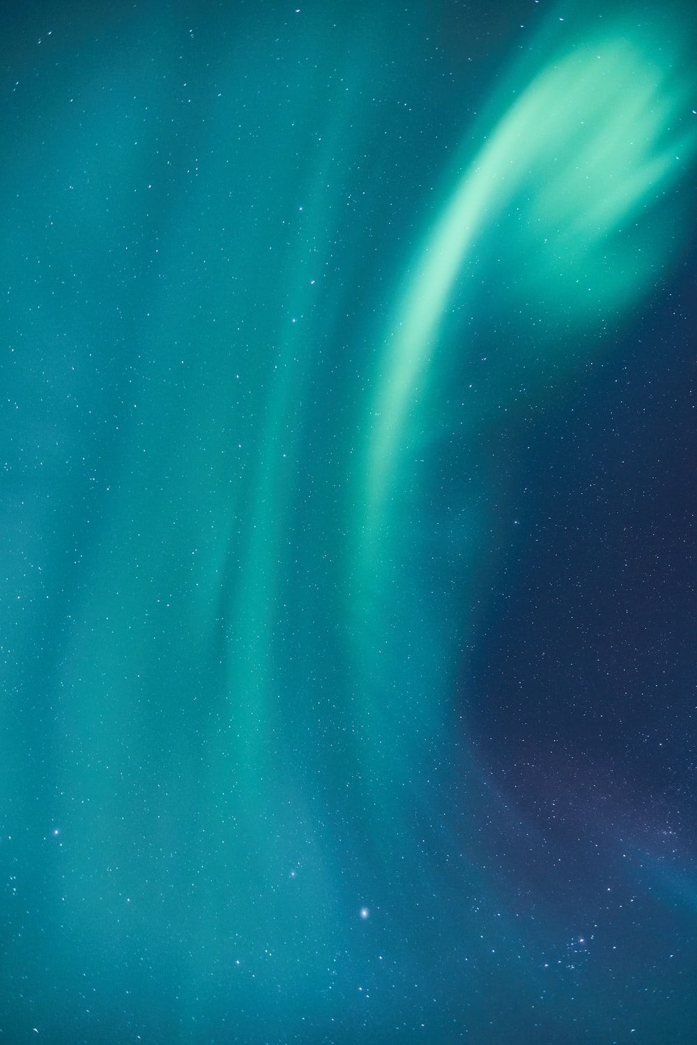 Aurora boreale verde astratta, 1000x1500 Verticale, OnePlus